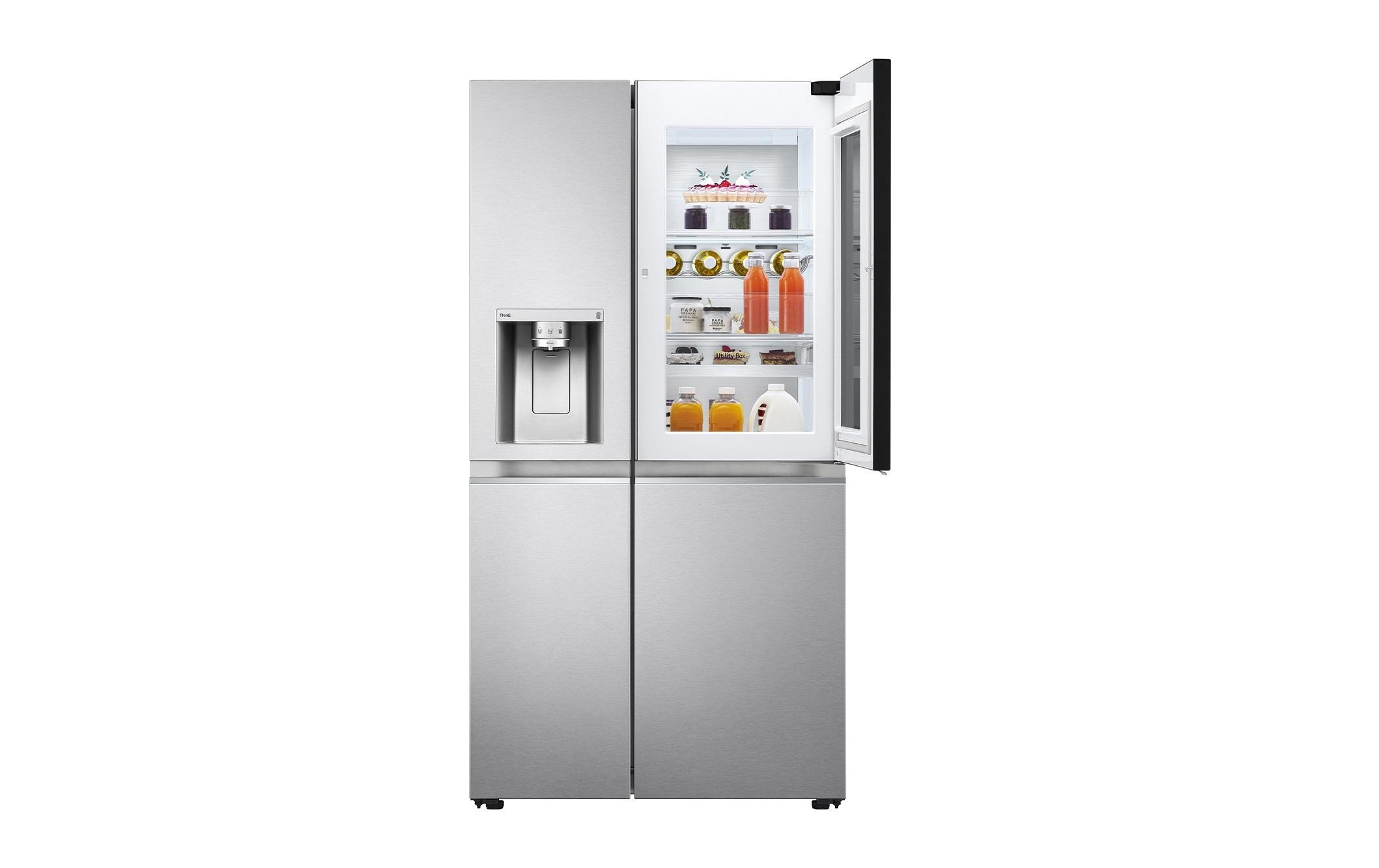 LG Foodcenter GSXV90BSDE Brushed Steel