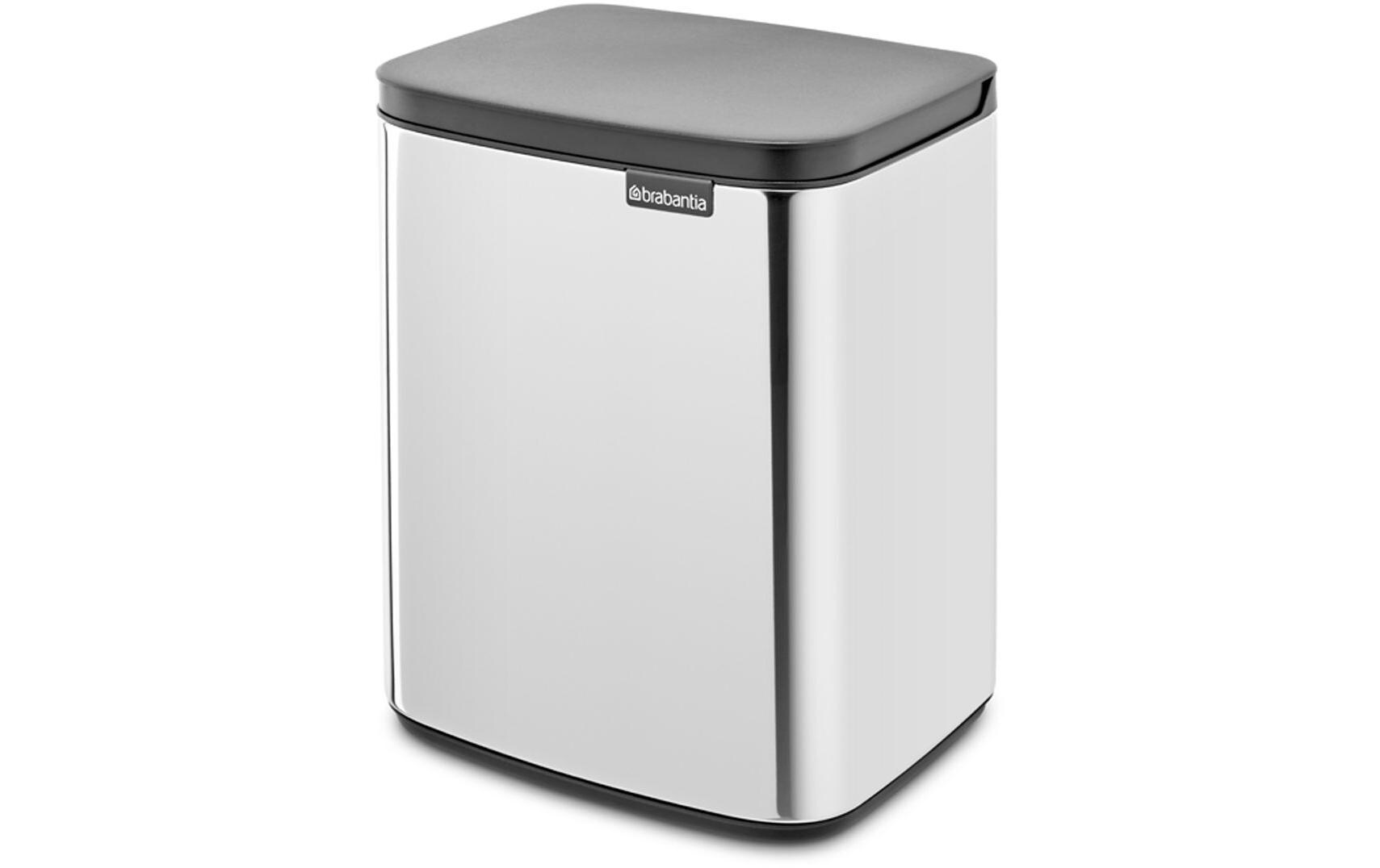 Brabantia Kosmetikeimer Bo Waste Bin 7 l, Silber