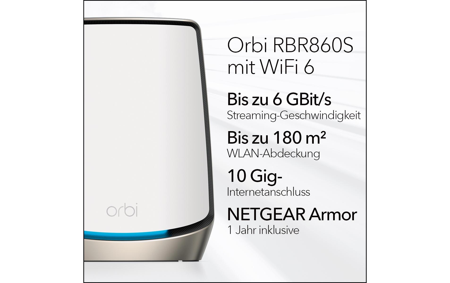 Netgear Orbi 860 Serie Tri-Band WiFi 6-Router