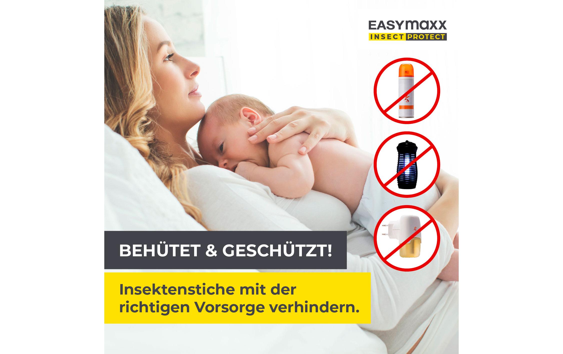 EASYmaxx Teleskop Insektenschutzgitter Anthrazit