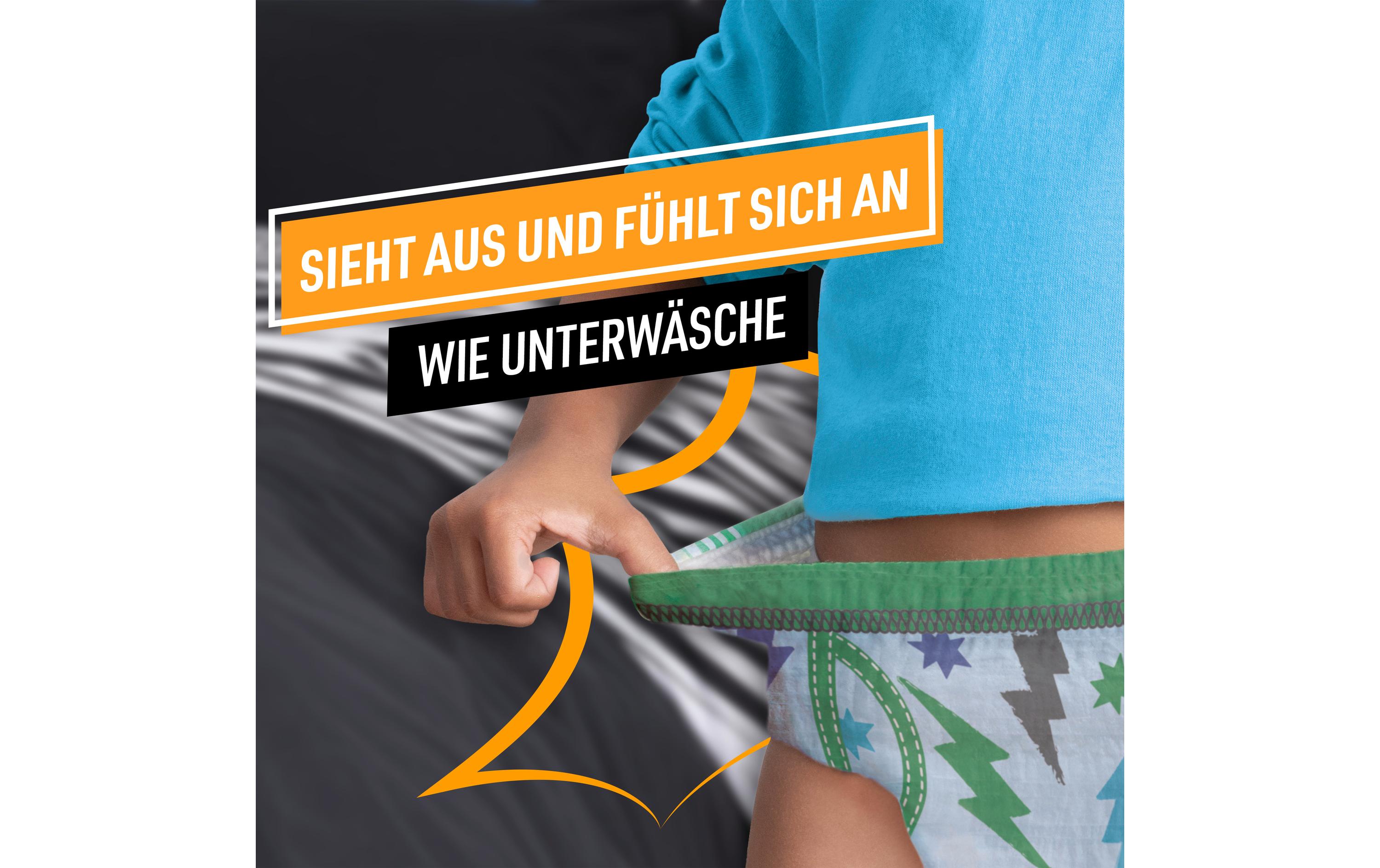 Pampers Nachtwindeln Ninjamas Jungs 4-7 Jahre, 60 Stk.