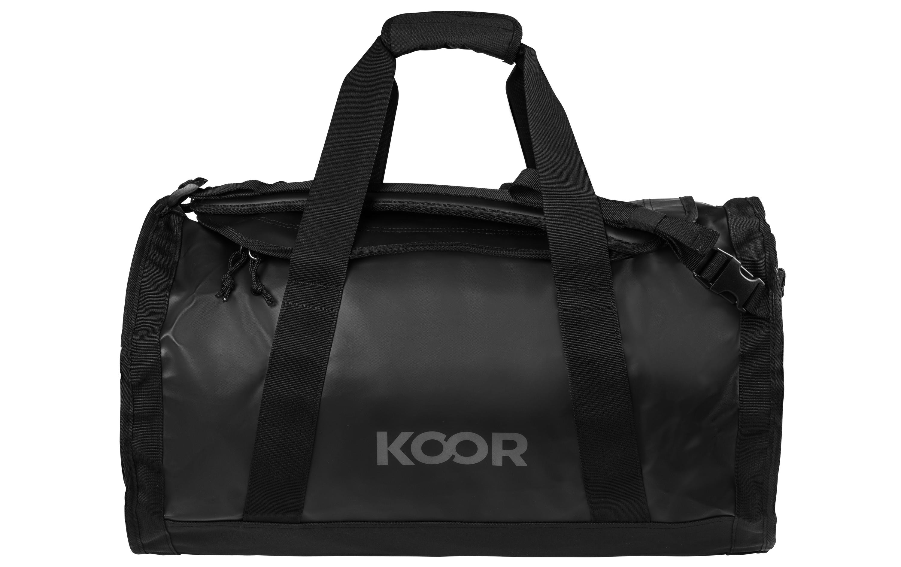 KOOR Duffle Bag Sooma 50 l, Schwarz