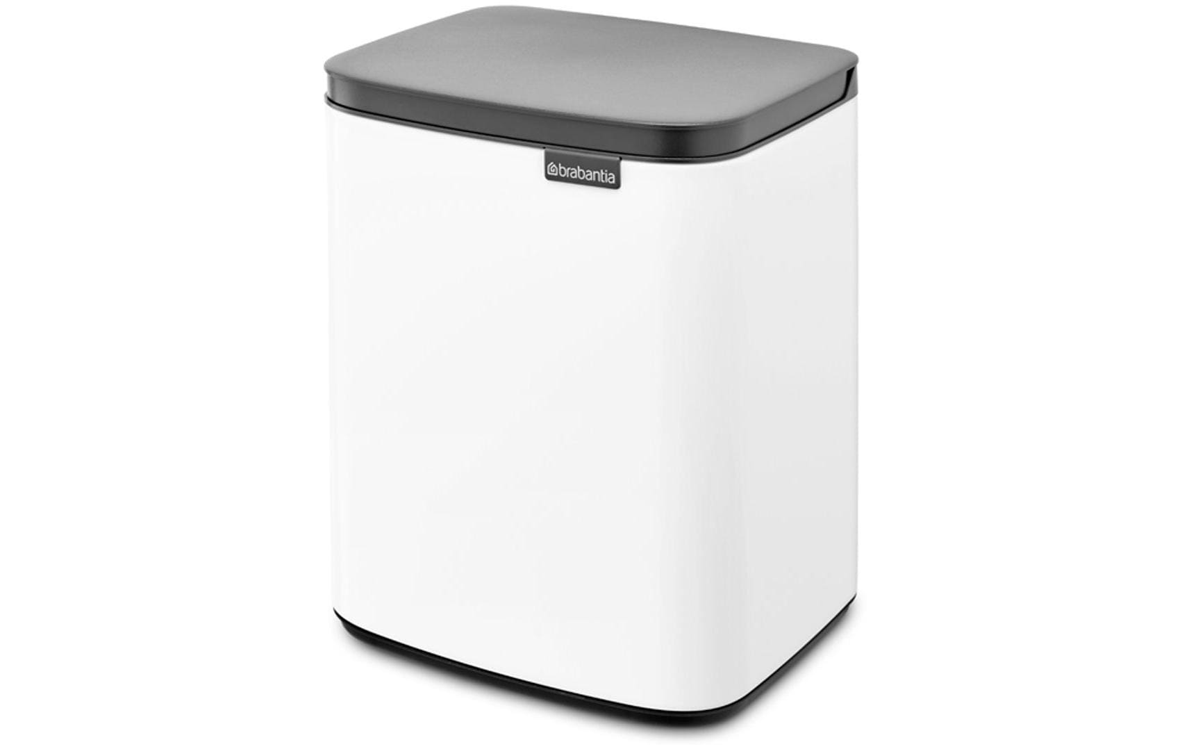 Brabantia Kosmetikeimer Bo Waste Bin 7 l, Weiss