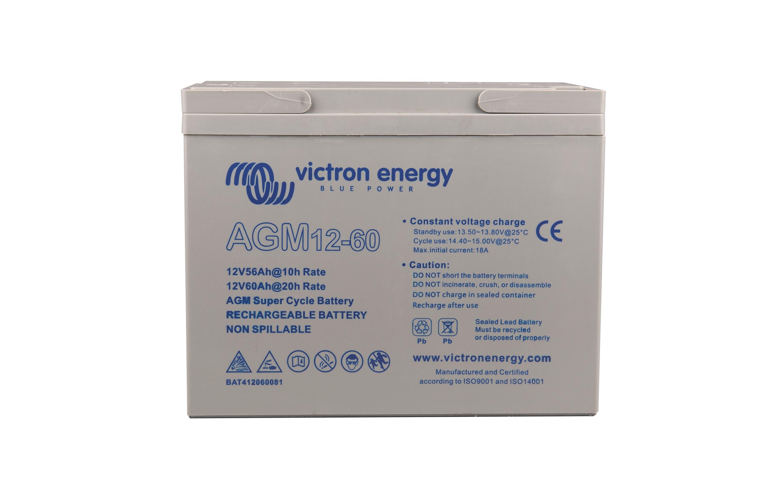 Victron Batterie AGM Super Cycle 12 V / 60 Ah