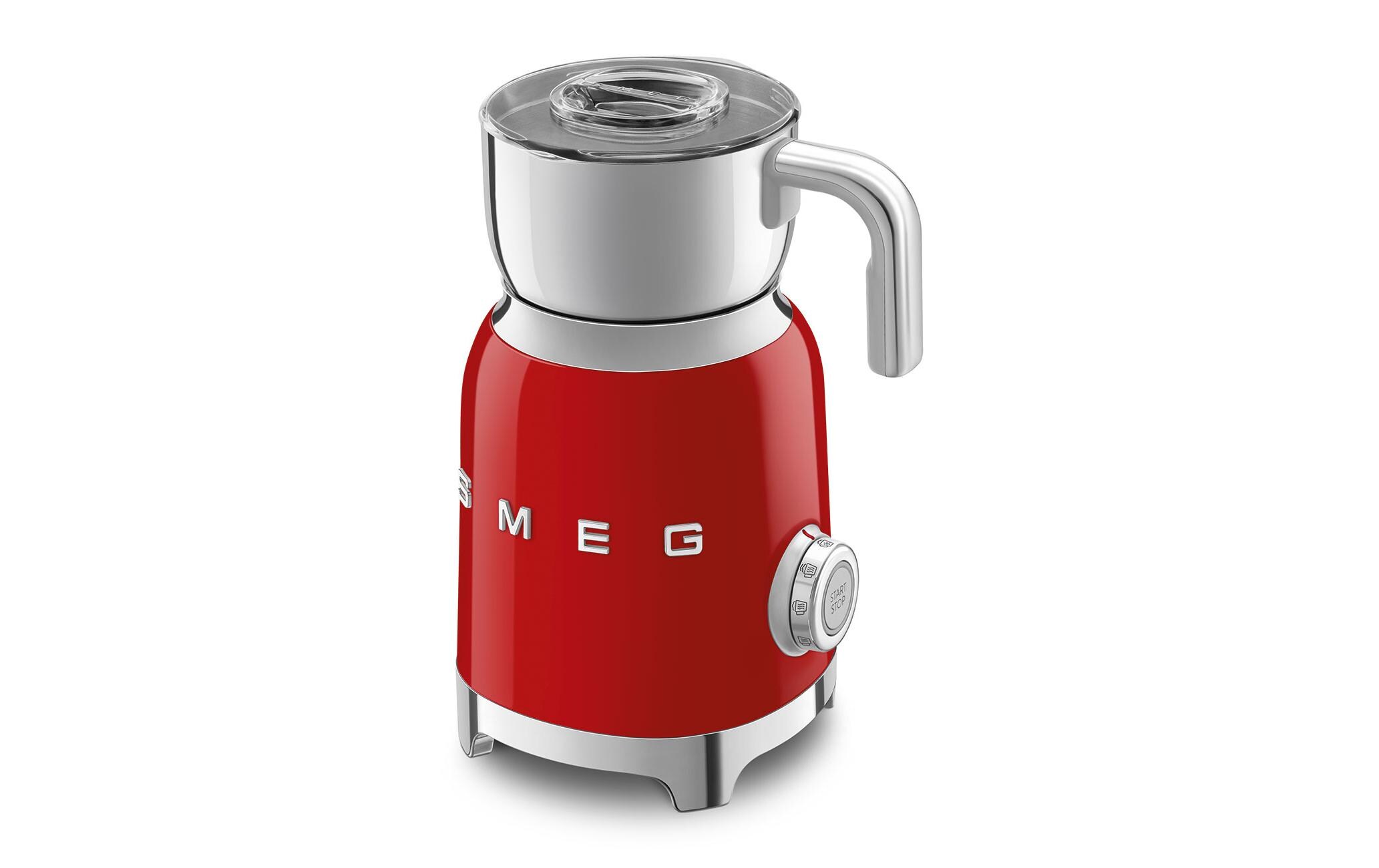 SMEG Milchschäumer 50's Style MFF01RDEU Rot