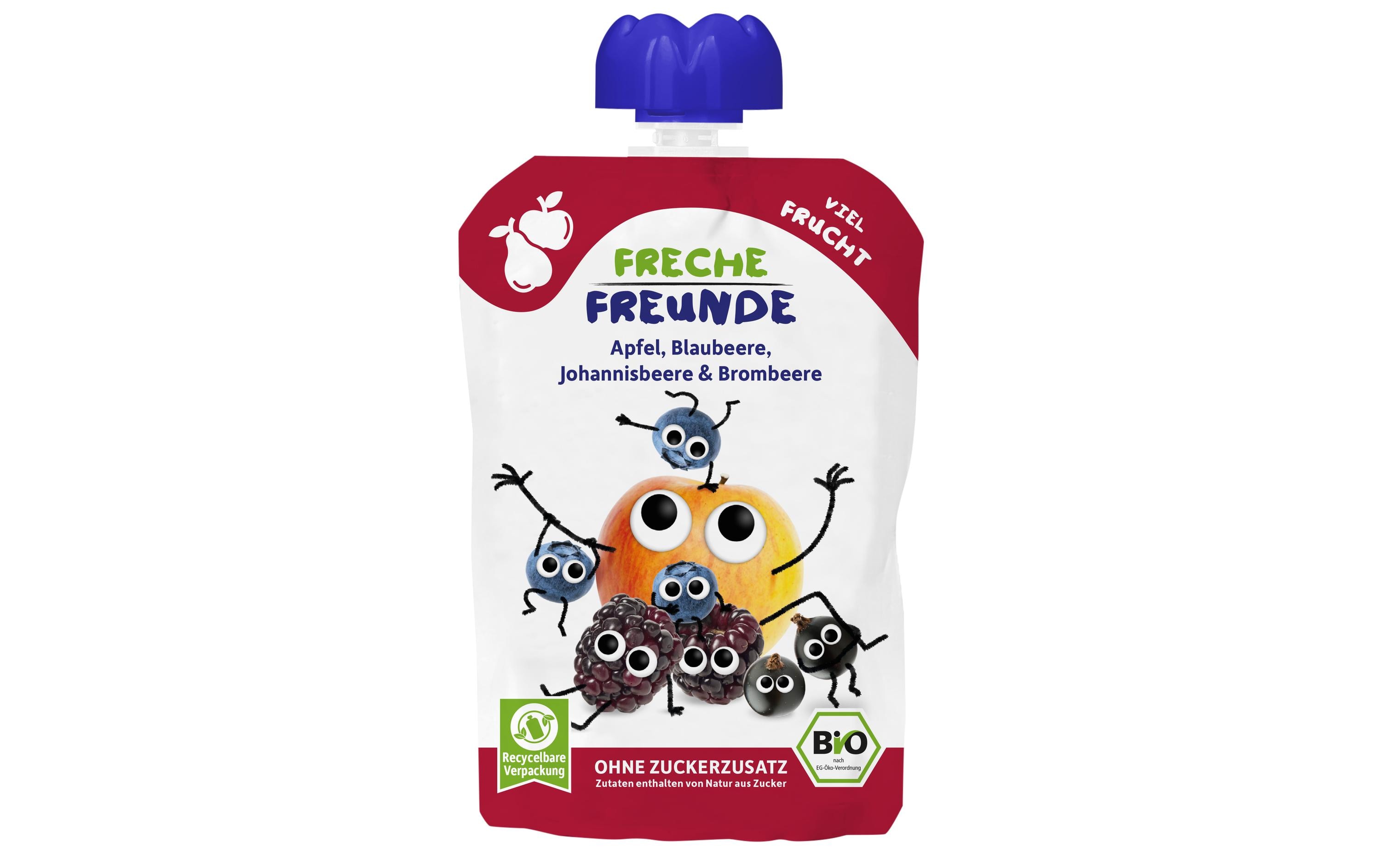 Freche Freunde Quetschbeutel Beeren Mix 100 g