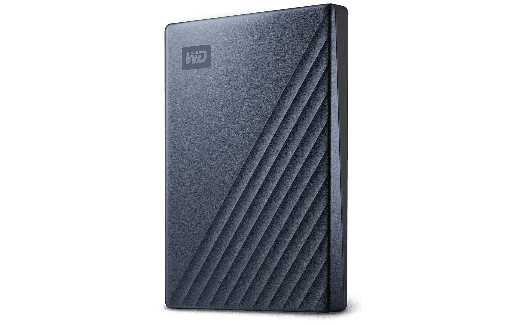 Western Digital Externe Festplatte My Passport Ultra 5 TB, Blau