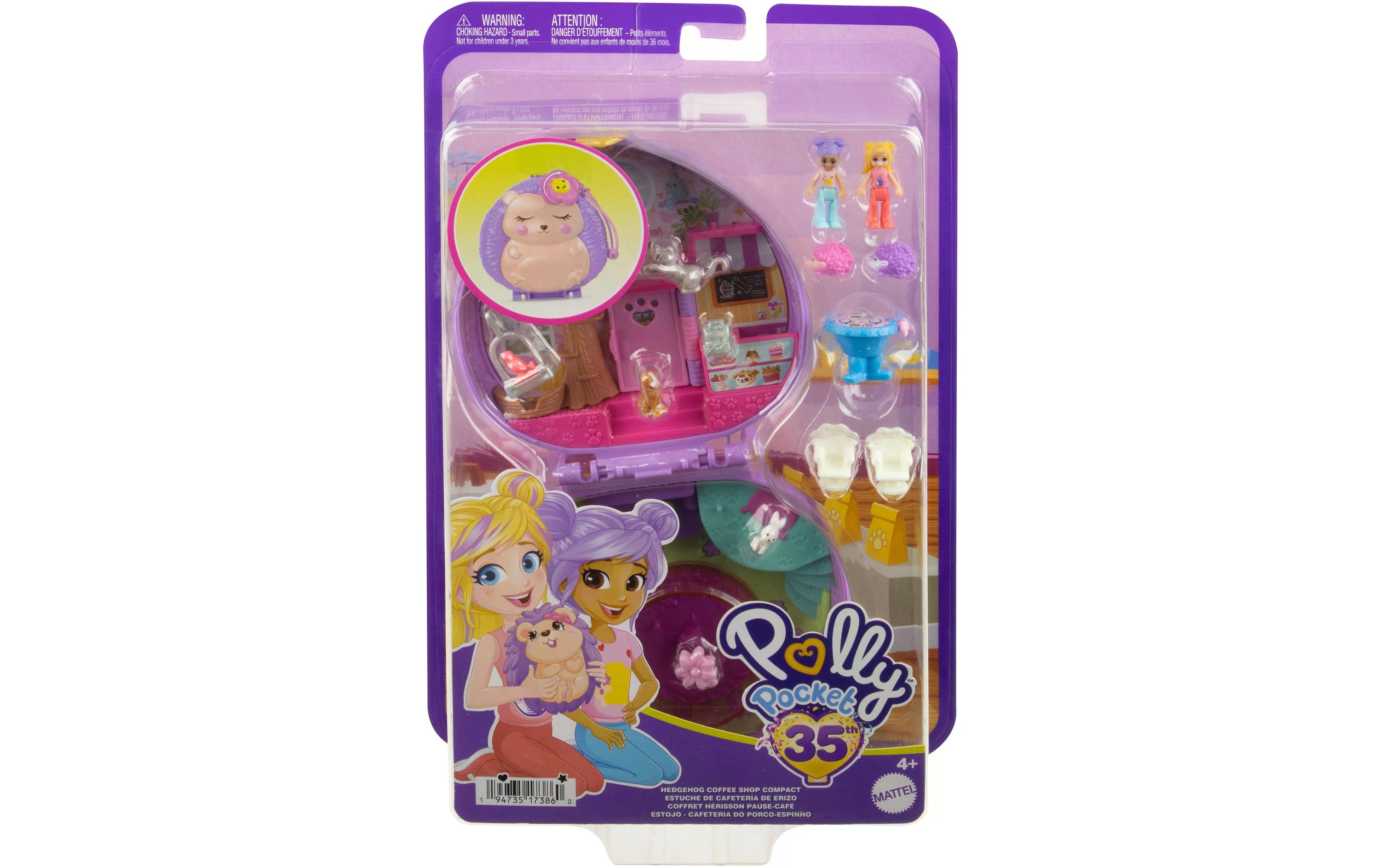 Polly Pocket Spielset Polly Pocket Hedgehog Coffee Shop