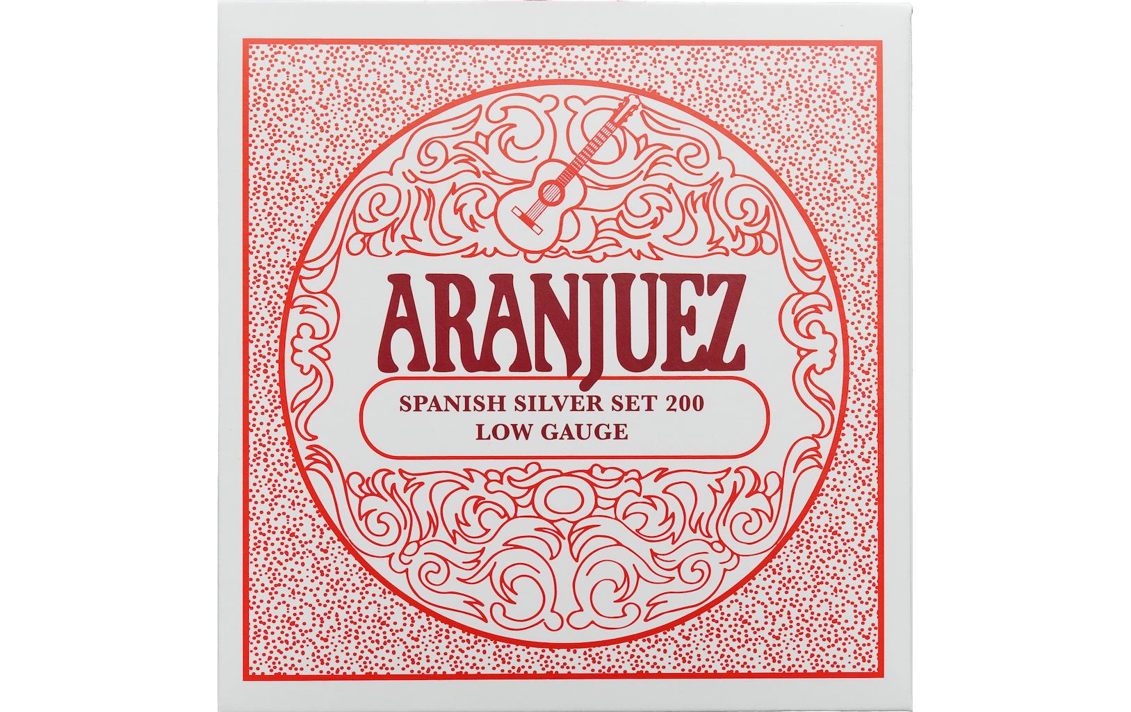 Aranjuez Gitarrensaiten Spanish Silver 200 – Low Gauge