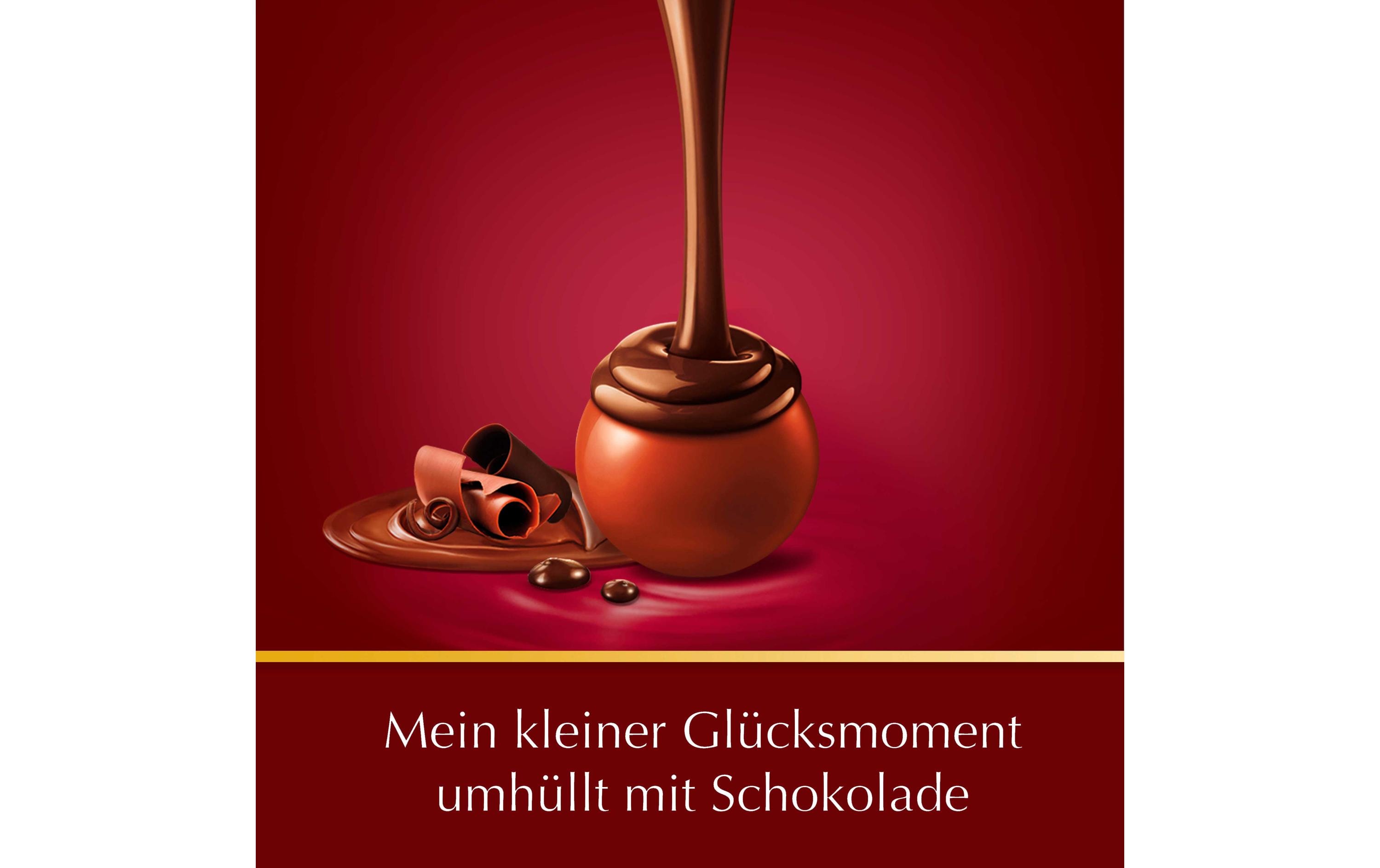 Lindt Schokoladen-Pralinen Lindor Kugeln Double Chocolate 200 g