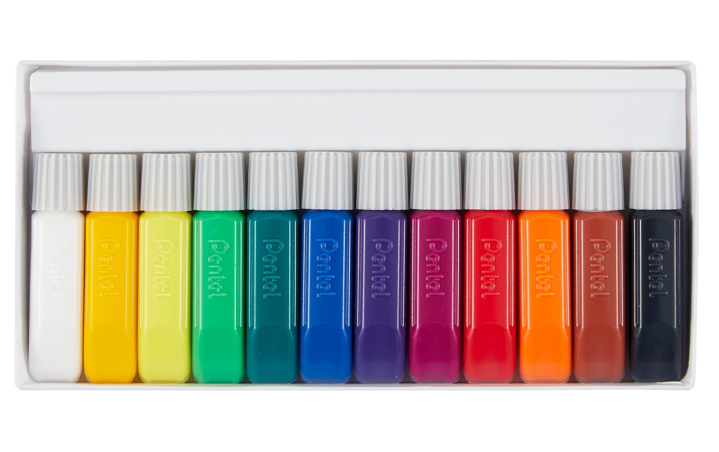 pentel Textilfarbe 12-Farben Set