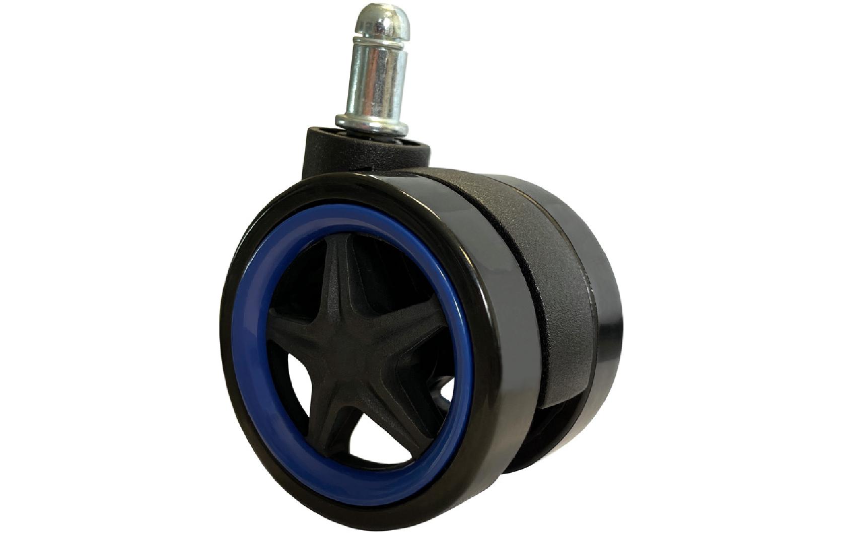 LC-Power Rollen LC-CASTERS-DRIFT 5er Set Blau