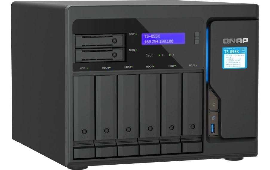 QNAP NAS TS-855X-8G 6+2-bay