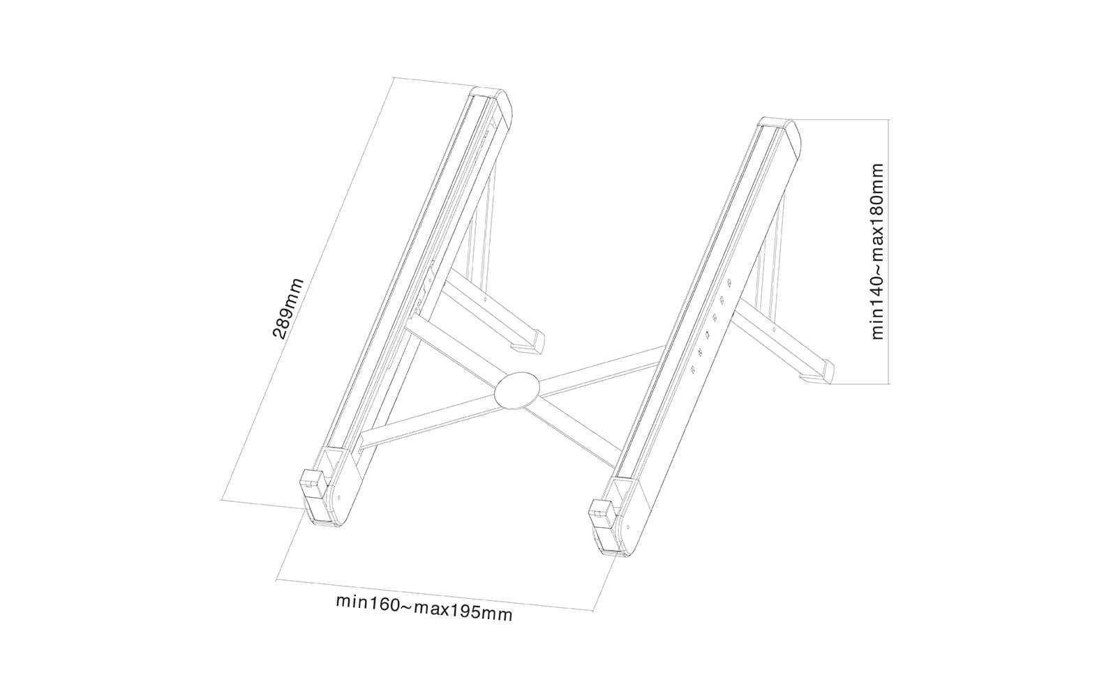 NEOMOUNTS Halterung NSLS010 Laptop Ständer