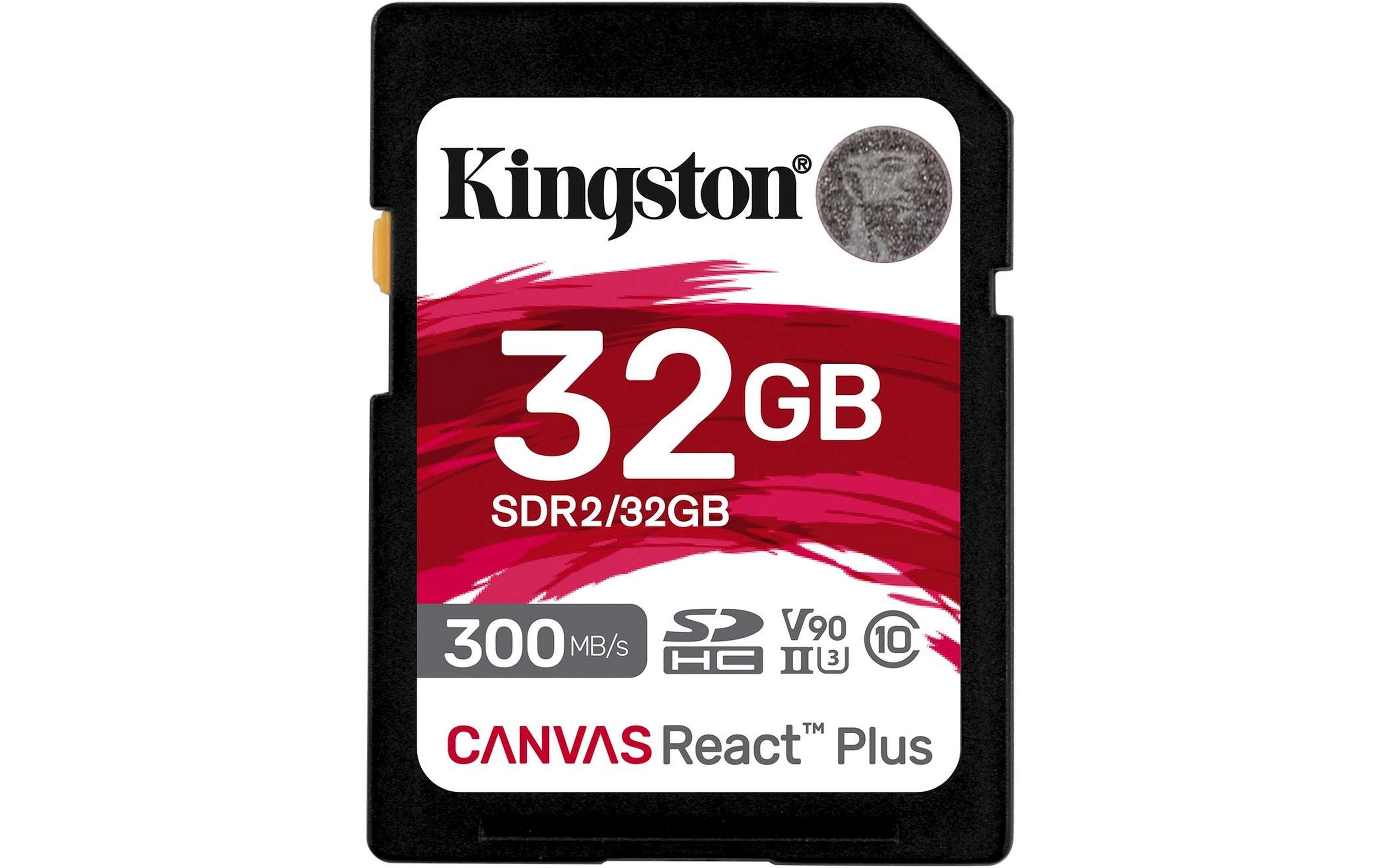 Kingston SDHC-Karte Canvas React Plus 32 GB