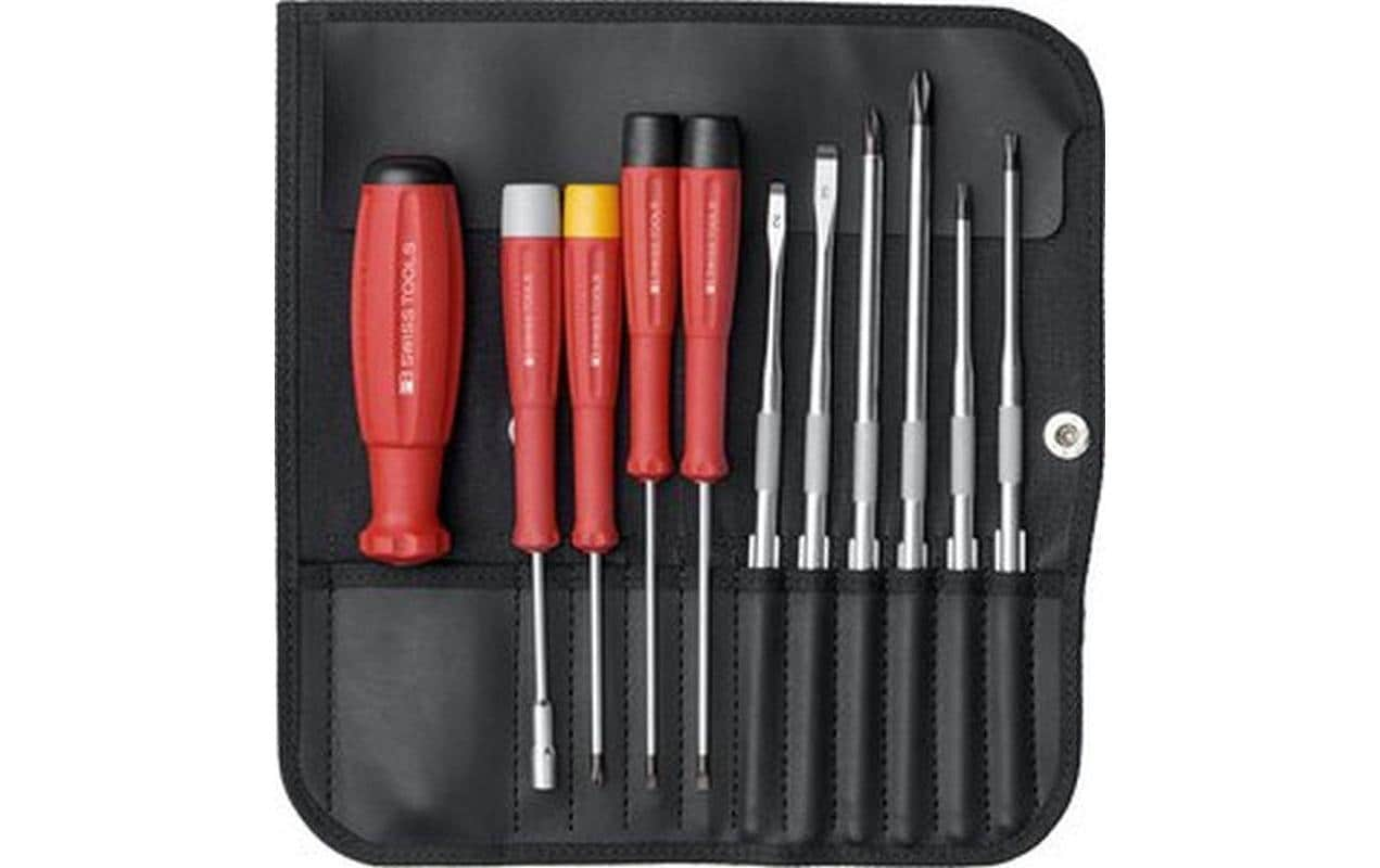 PB Swiss Tools Schraubenzieher-Set PB 8220 mit Etui 10-teilig