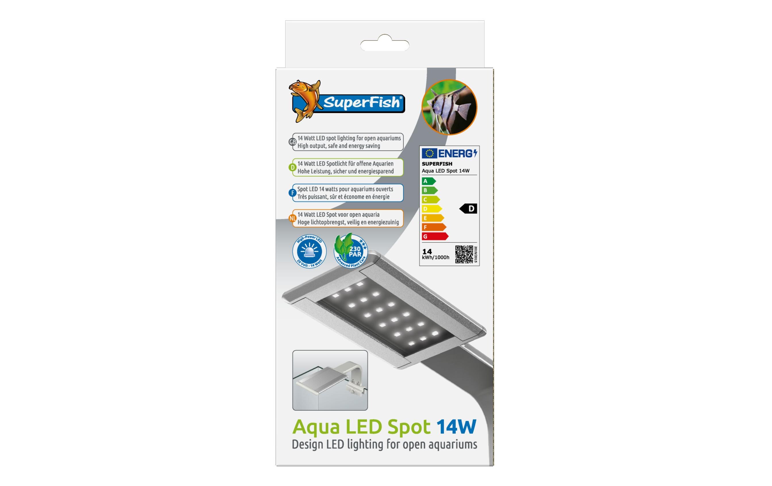 SuperFish Aquarienleuchte Aqua Led Spot 14W