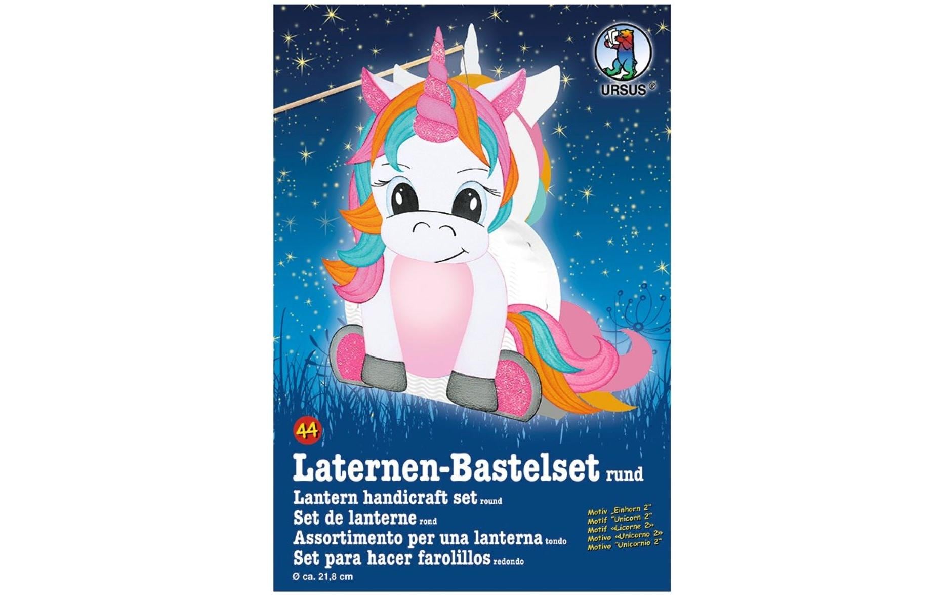 URSUS Laternen-Bastelset Einhorn