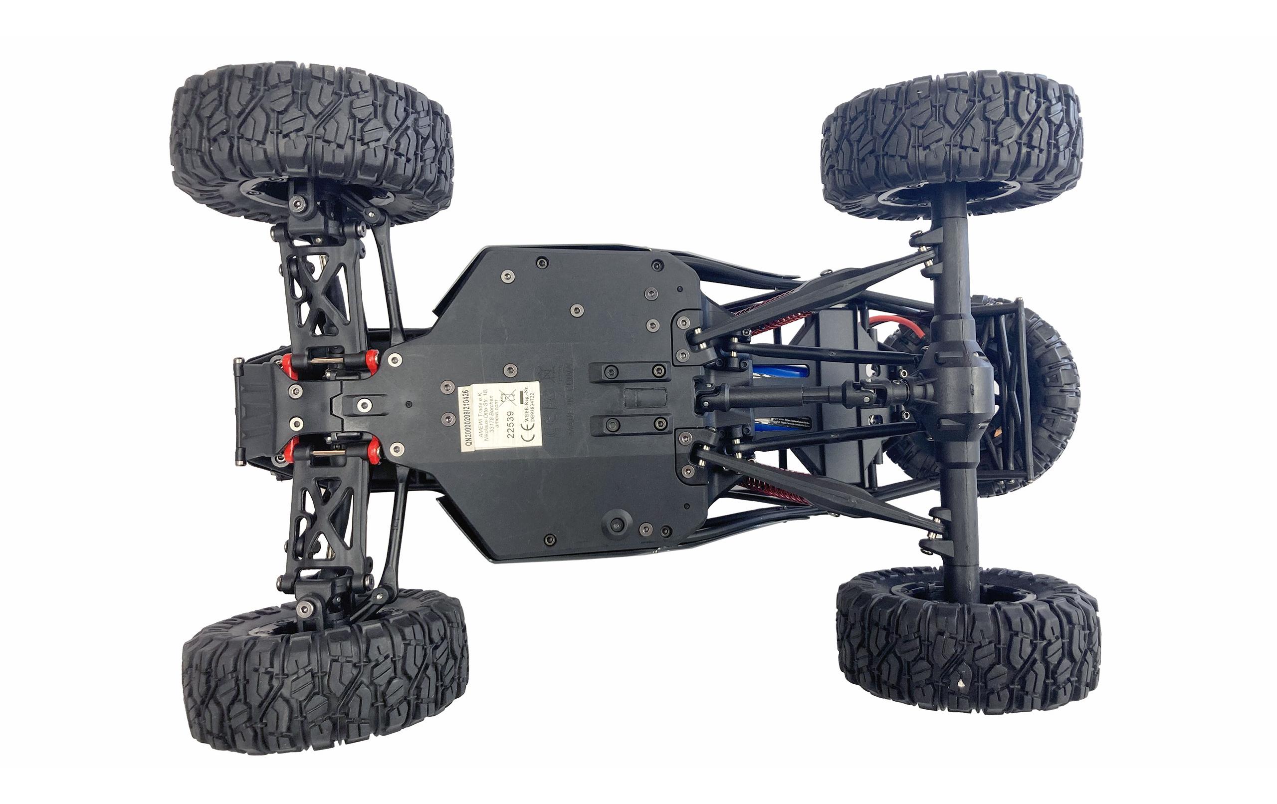 Amewi Buggy Dark Rampage 4WD, Grau 1:12, RTR