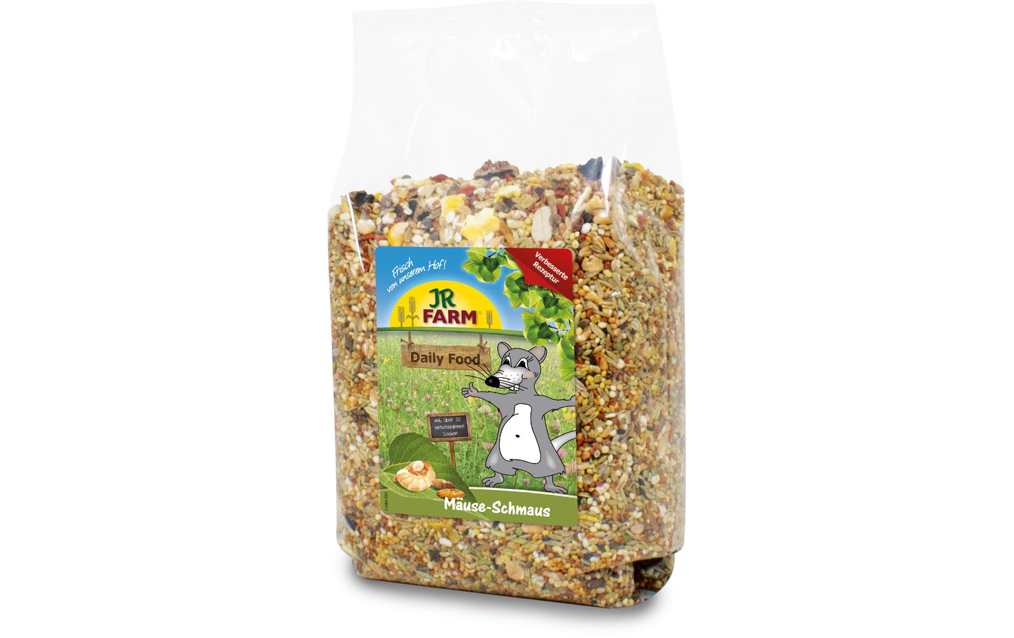 JR Farm Hauptfutter Basic Mäuse-Schmaus, 600 g