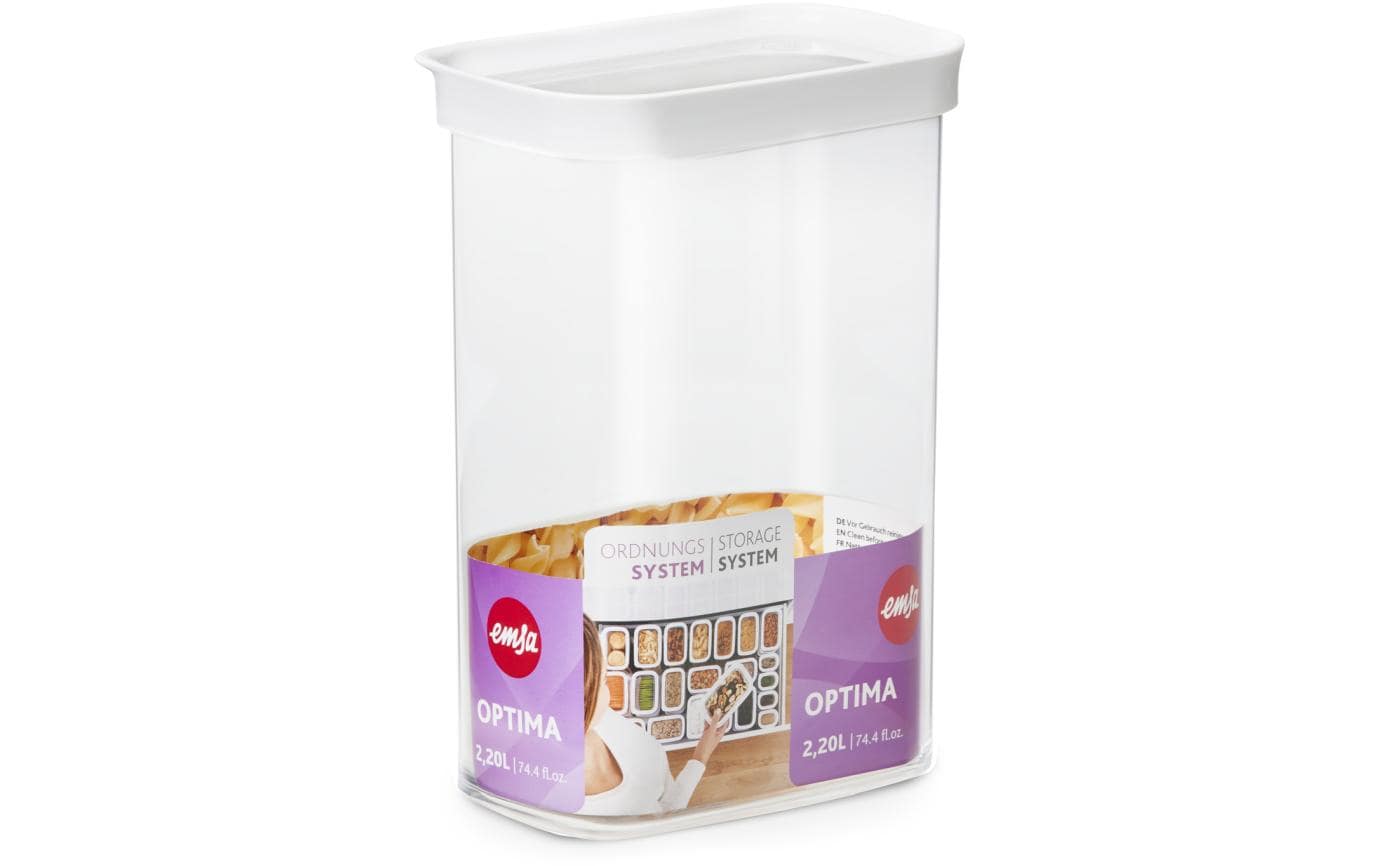 Emsa Vorratsdose Optima 2.2 l, Transparent