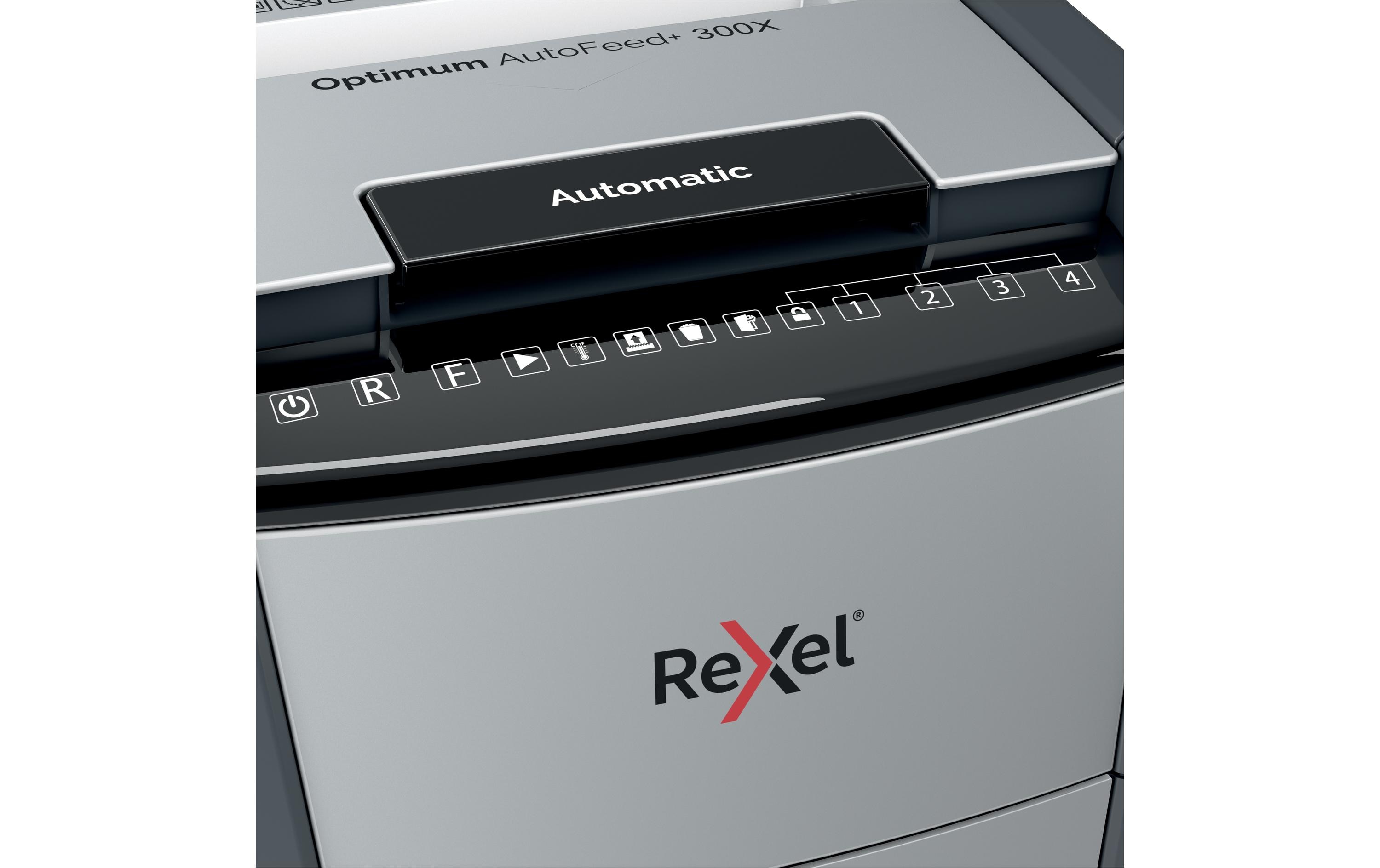 Rexel Aktenvernichter Rexel Optimum AutoFeed+ 300X, P-4