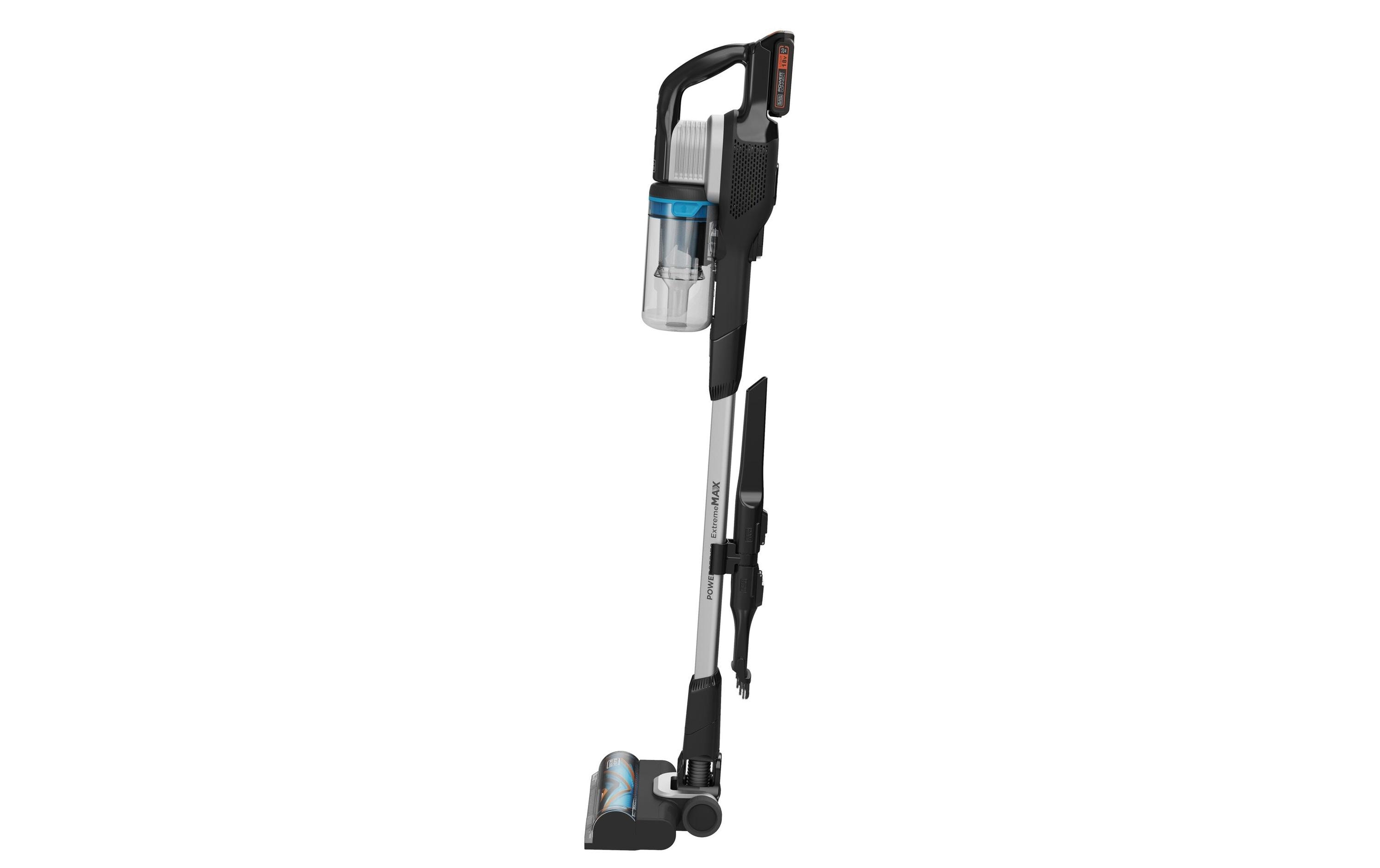 BLACK+DECKER Akku-Hand- und Stielsauger BHFEB520D1 Grau/Schwarz