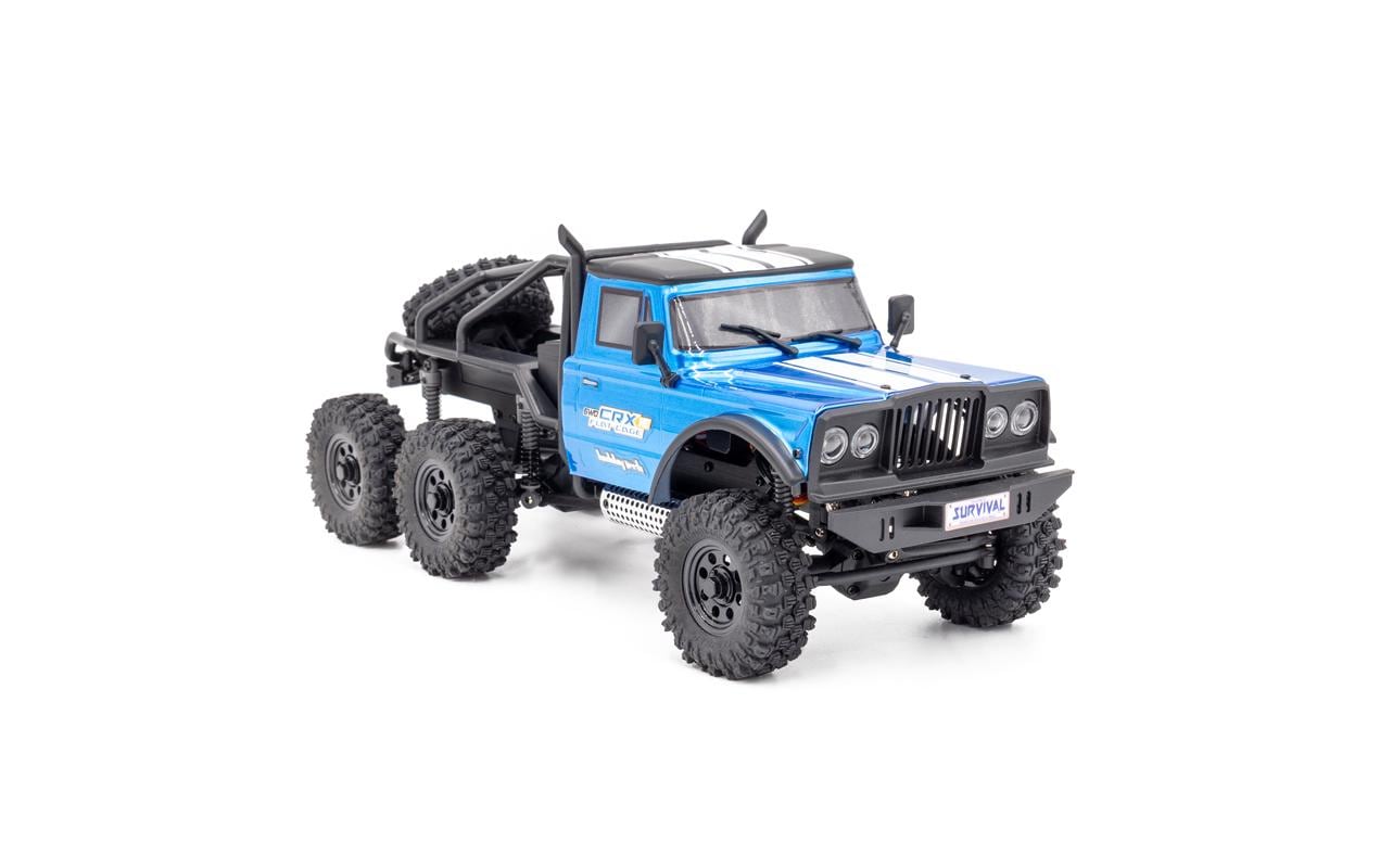 Hobbytech Scale Crawler CRX18 Flat Cage 6x6 Blau, RTR, 1:18