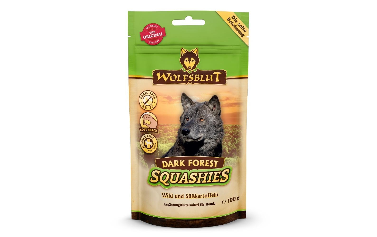 Wolfsblut Softer Snack Squashies Dark Forest, 100g