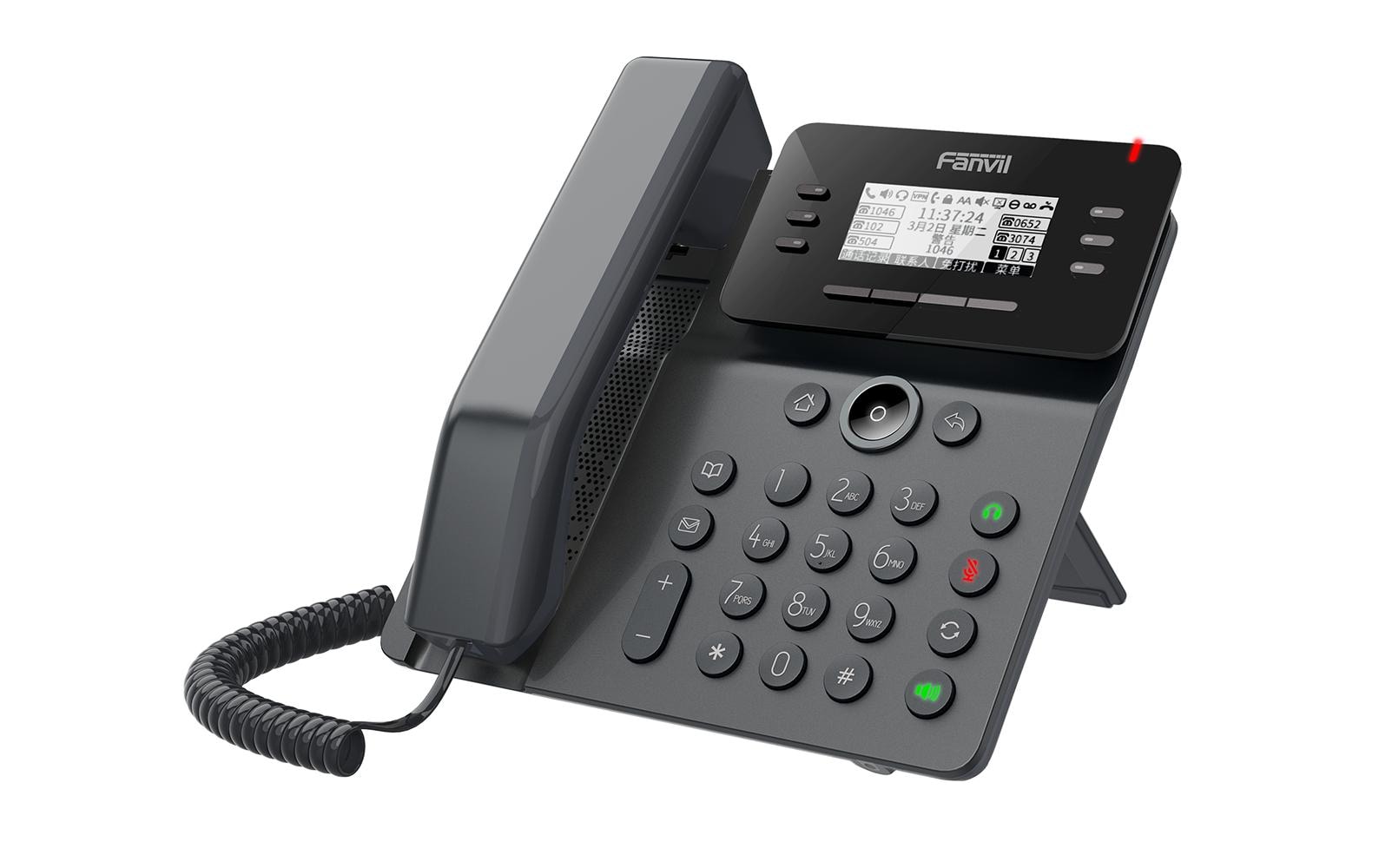 Fanvil Tischtelefon V62 Schwarz