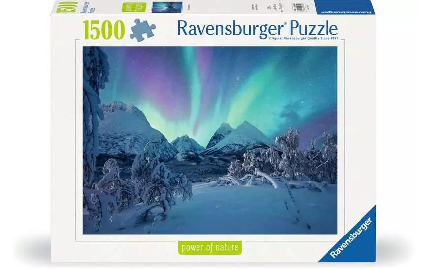 Ravensburger Puzzle Wenn die Nordlichter tanzen 1500 Teile