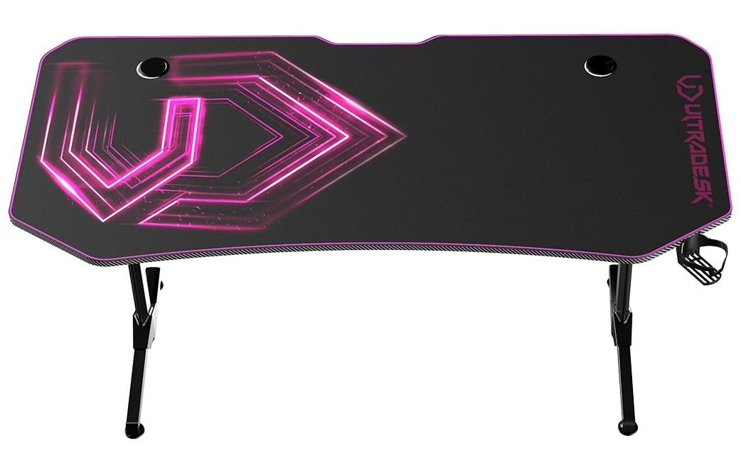 Ultradesk Gaming Tisch Frag XXL Pink