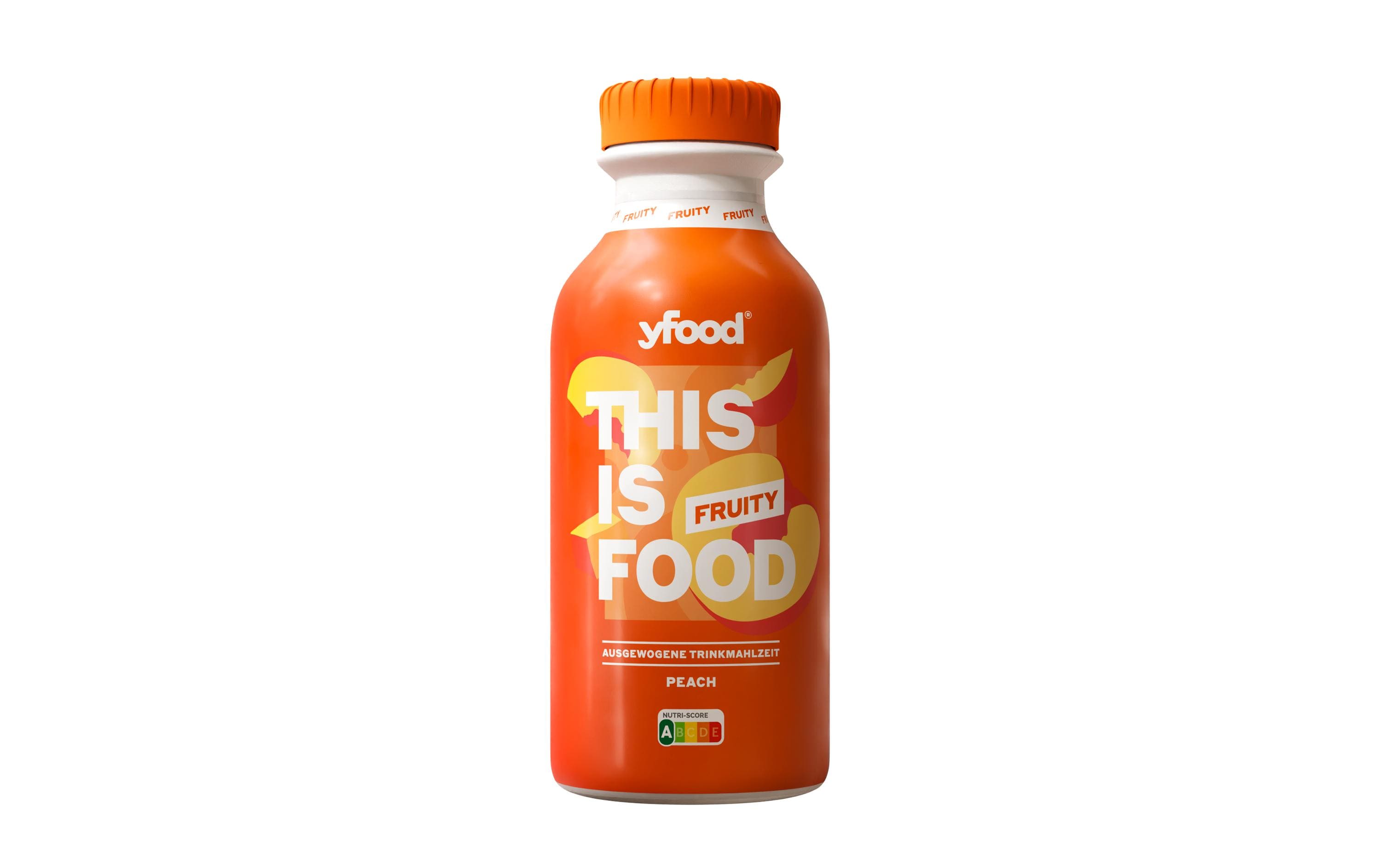 YFOOD Trinkmahlzeit Fruity Peach 6 x 500 ml