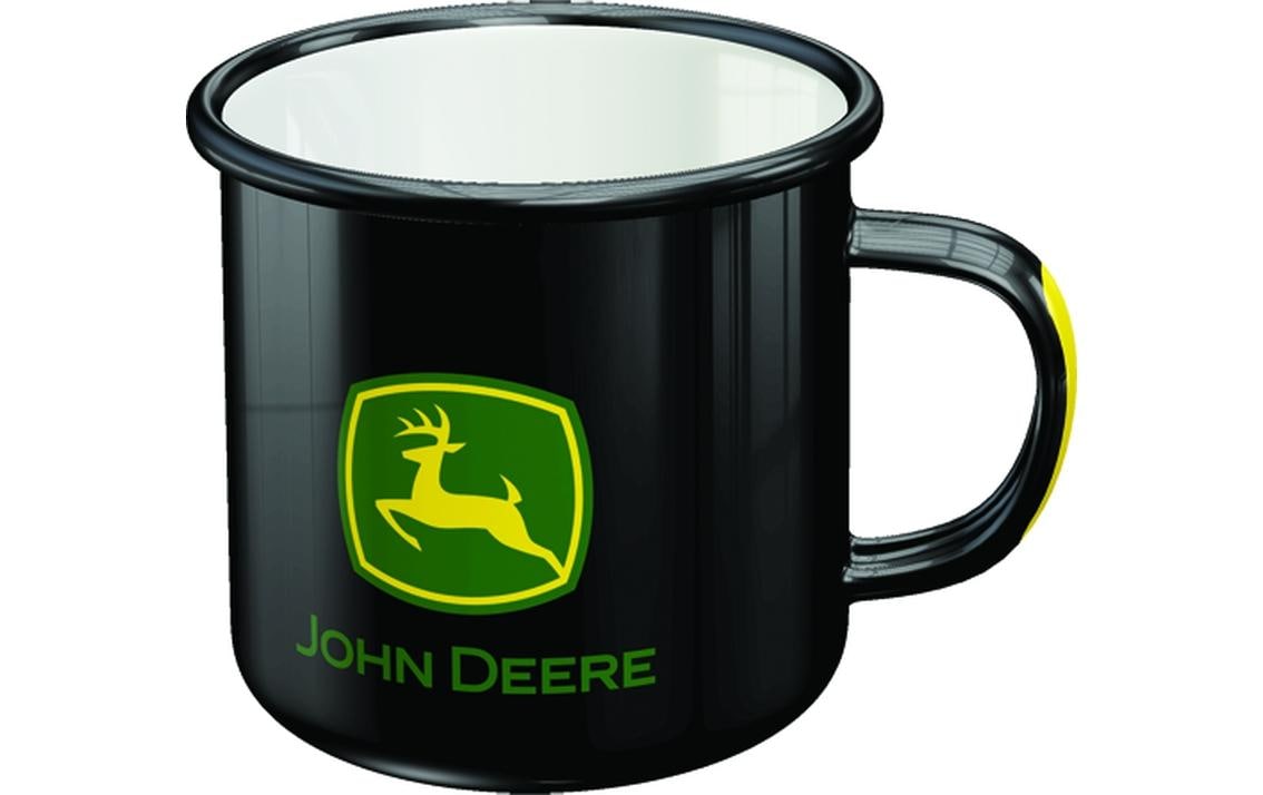 Nostalgic Art Universaltasse John Deere 360 ml, 1 Stück, Schwarz