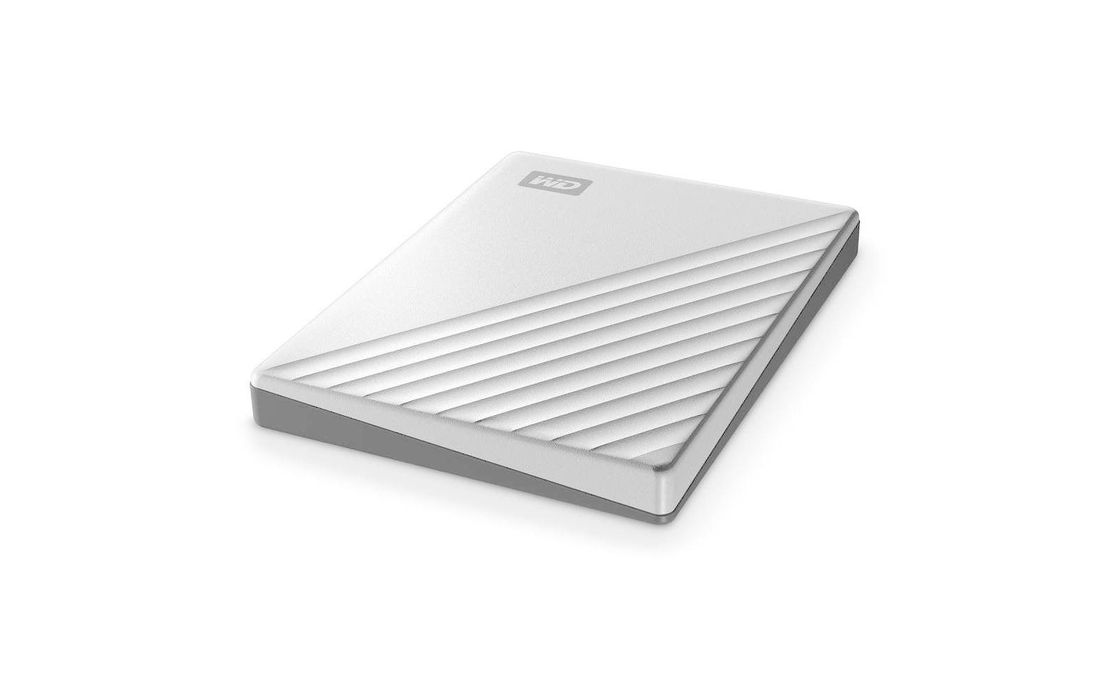 Western Digital Externe Festplatte My Passport Ultra 2 TB, Silber