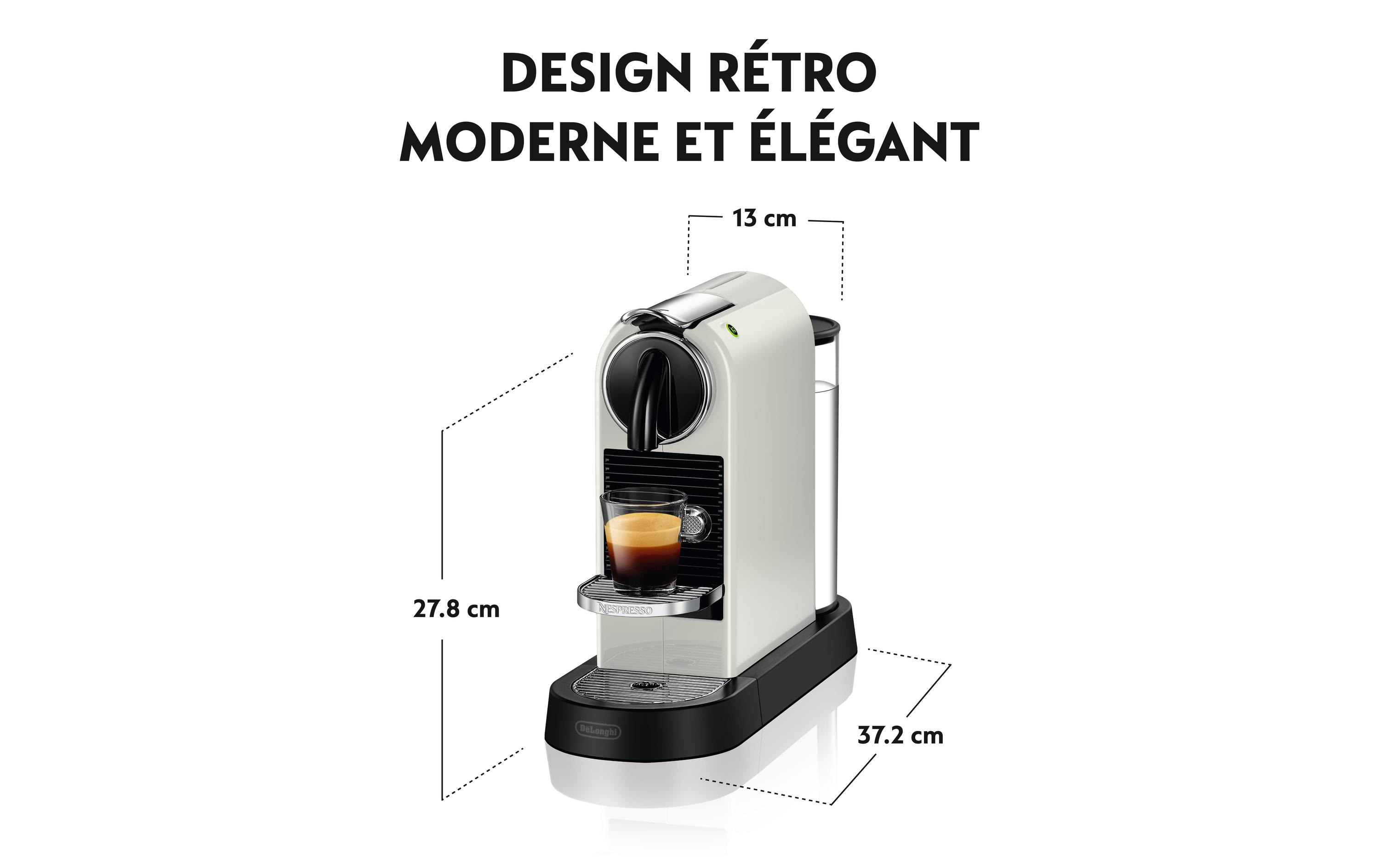 De'Longhi Kaffeemaschine Nespresso CitiZ EN167.W Weiss