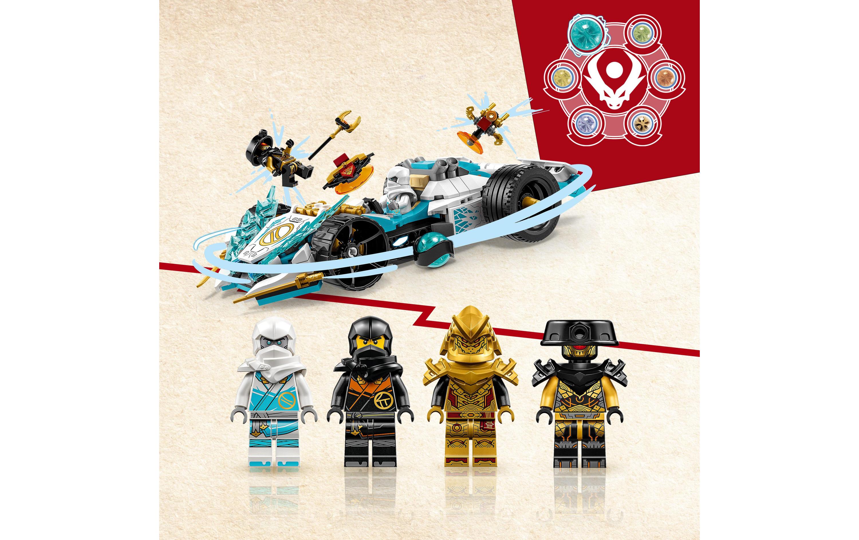 LEGO® Ninjago Zanes Drachenpower-Spinjitzu-Rennwagen 71791