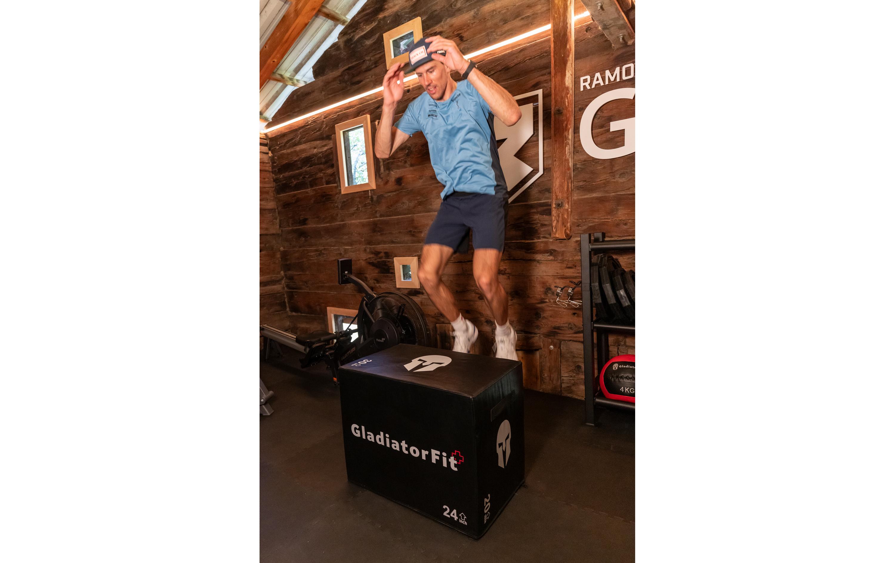 Gladiatorfit Schaumstoff-Plyobox zum Springen 3 in 1