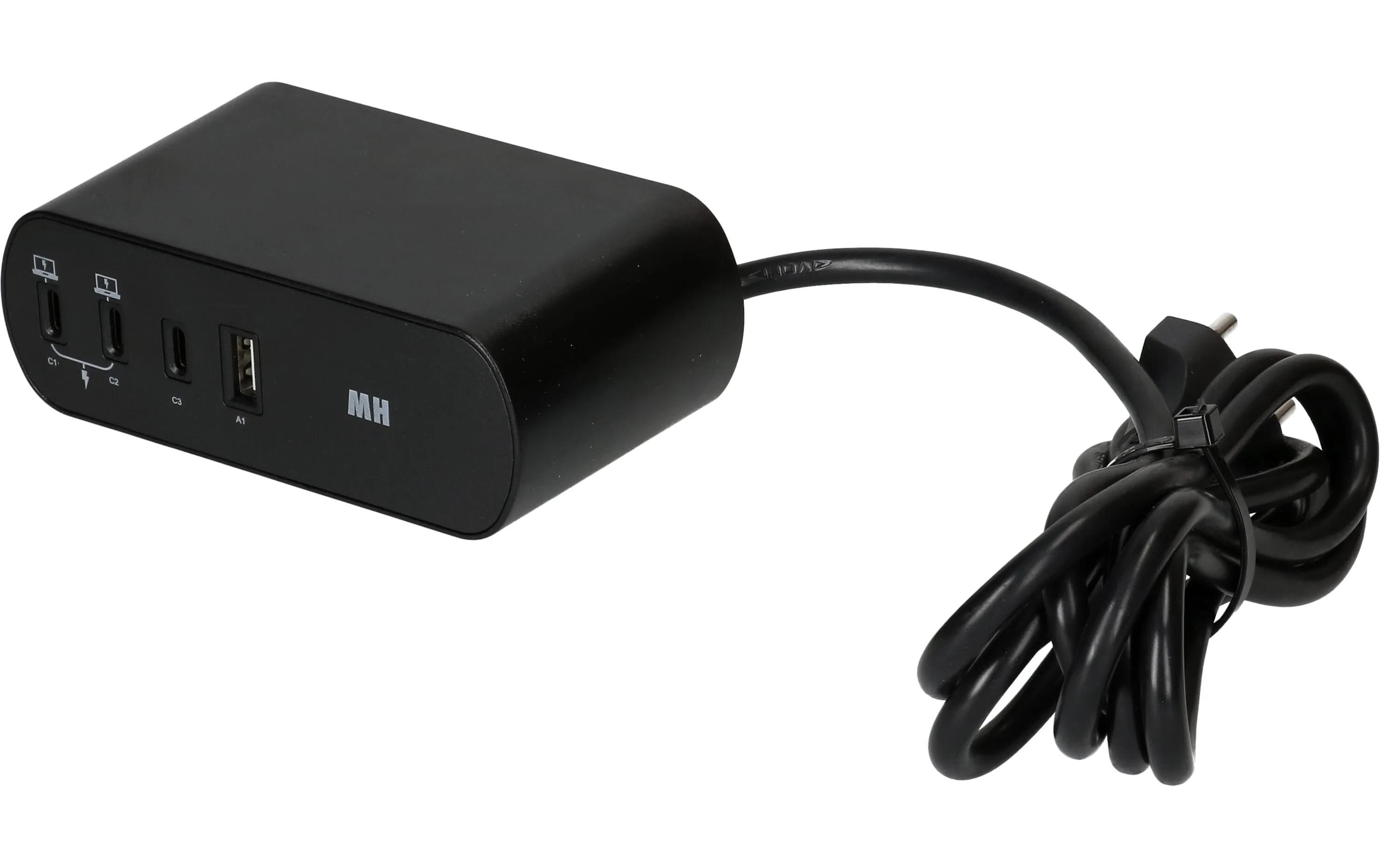 Max Hauri Steckdosenleiste Desktop Charger PD65W Schwarz