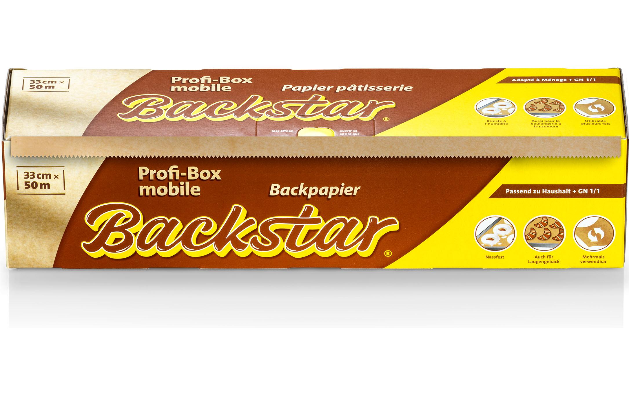 Backstar Backpapier Profi Box Mobile 1 Stück