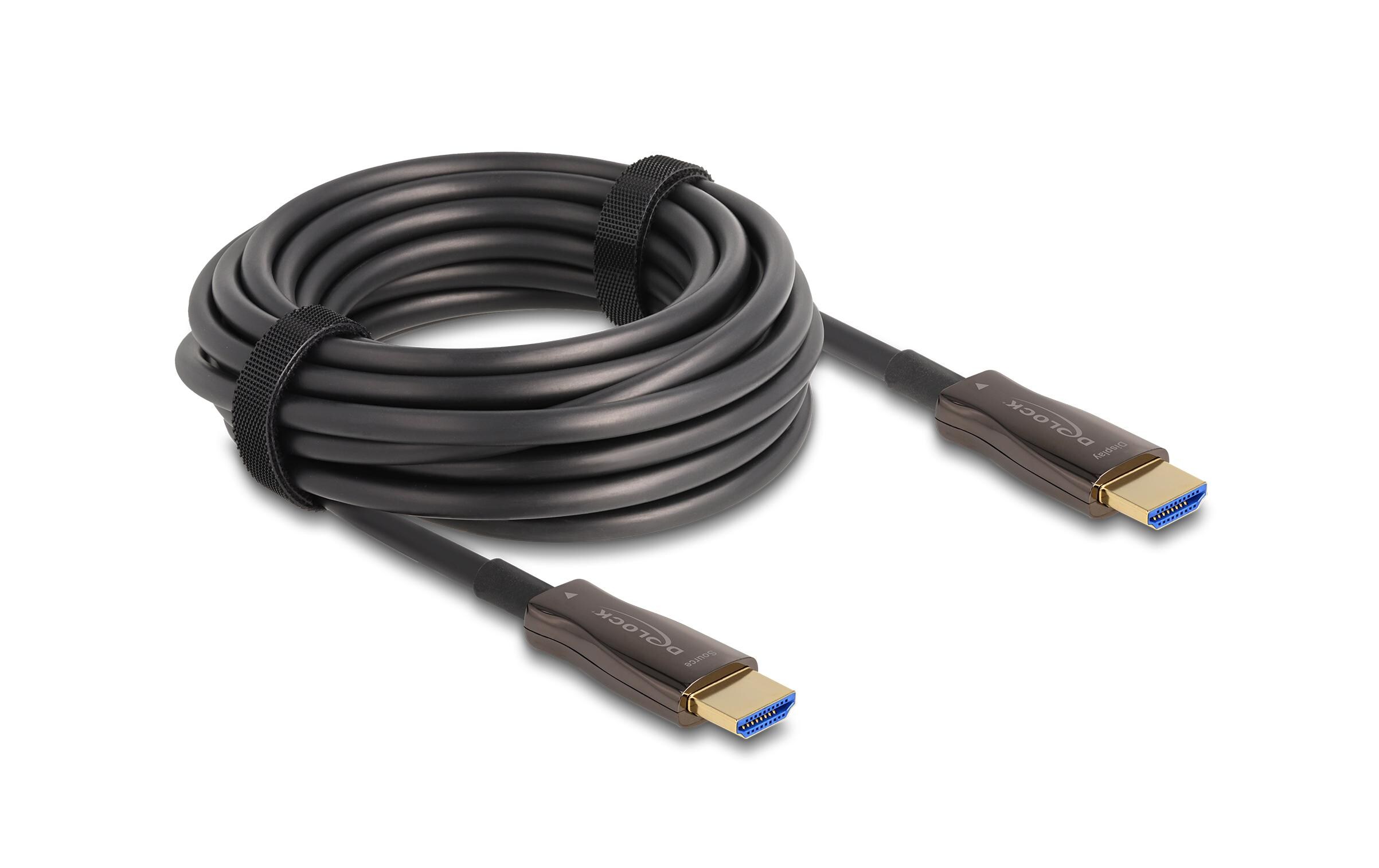 Delock Optisches Kabel 8K 60Hz HDMI - HDMI, 10 m