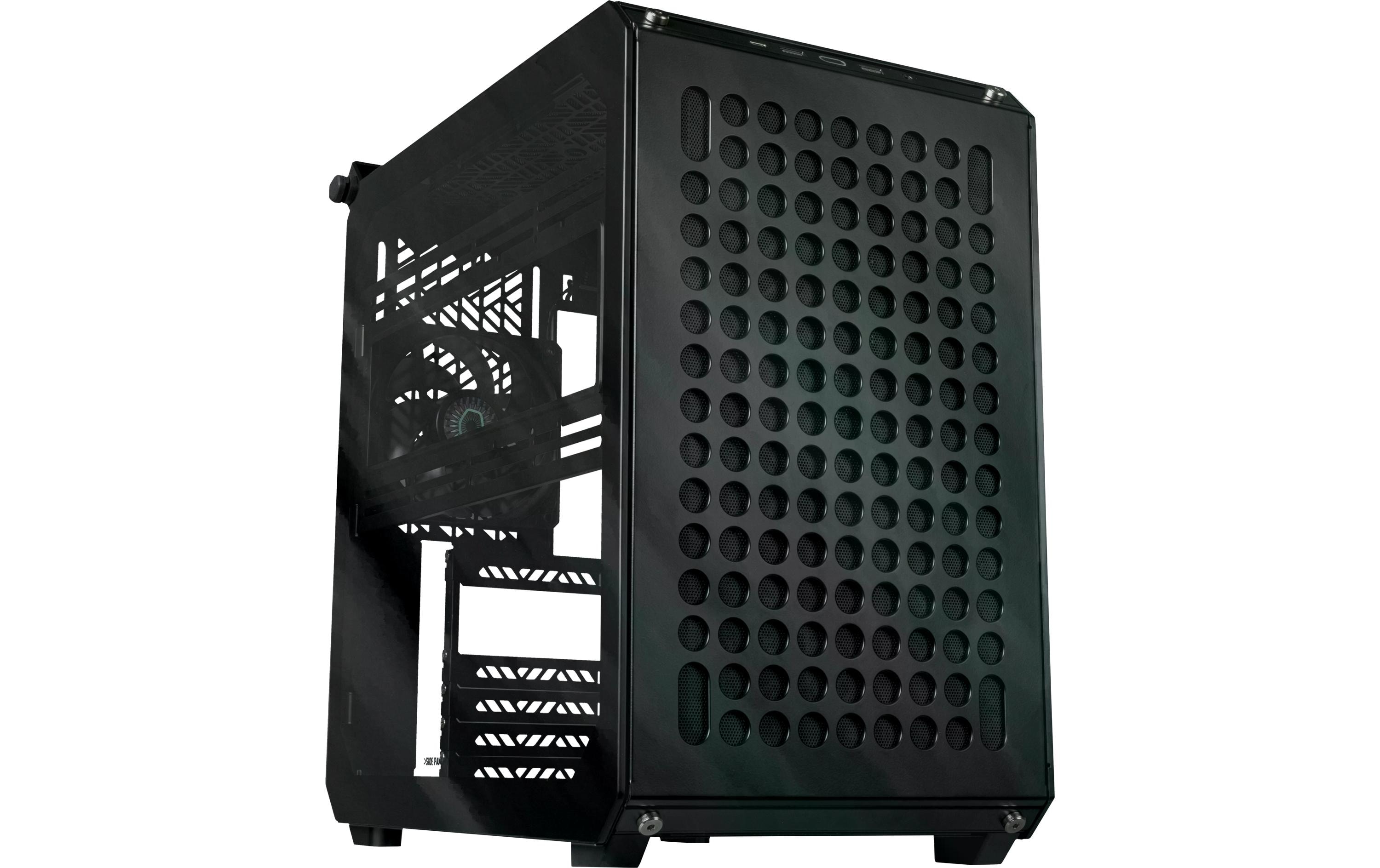 Cooler Master PC-Gehäuse Qube 500 Flatpack Schwarz