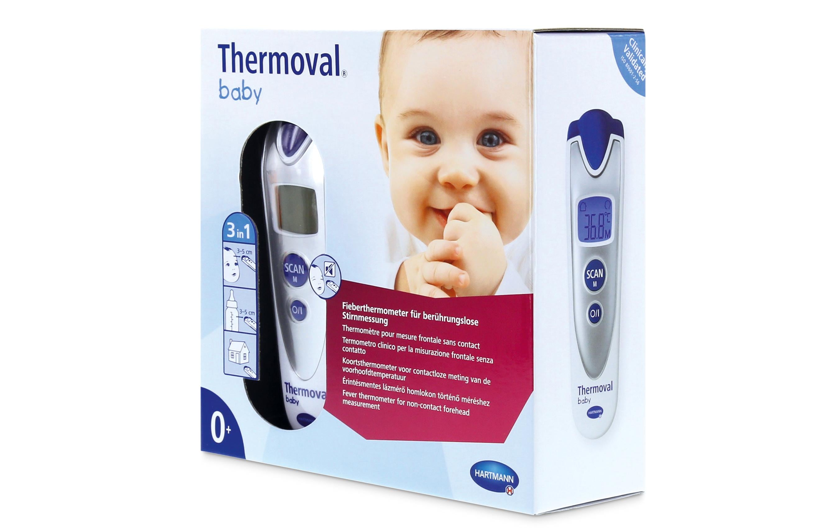 Thermoval Infrarot-Fieberthermometer Baby