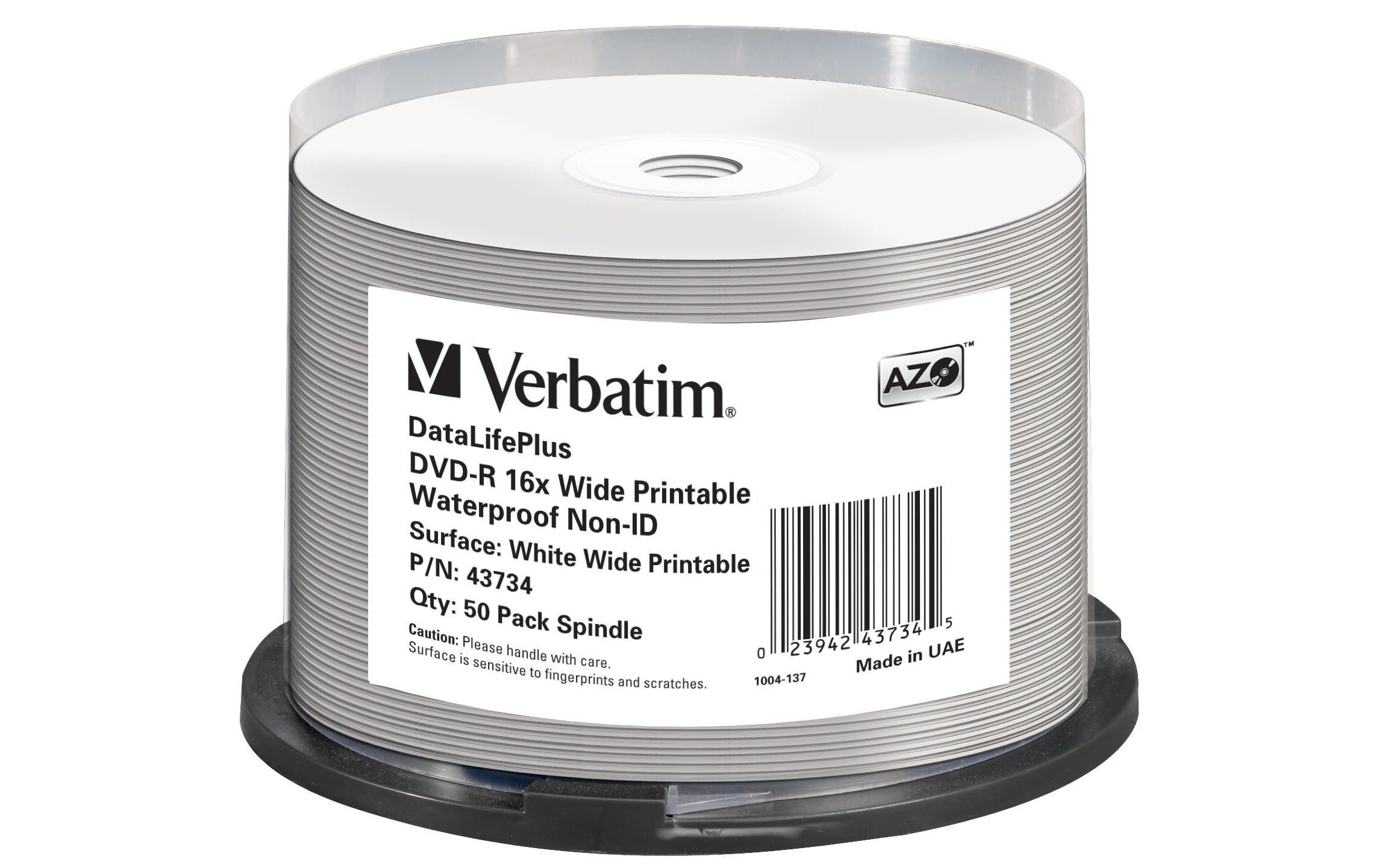 Verbatim DVD-R 4.7 GB, Spindel (50 Stück)