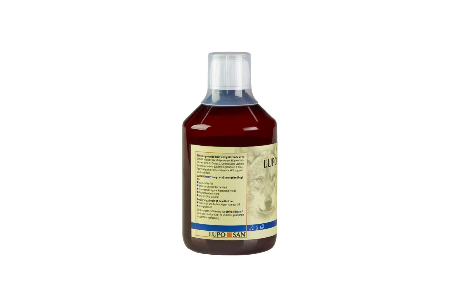 Luposan Hunde-Nahrungsergänzung Derm, 500 ml