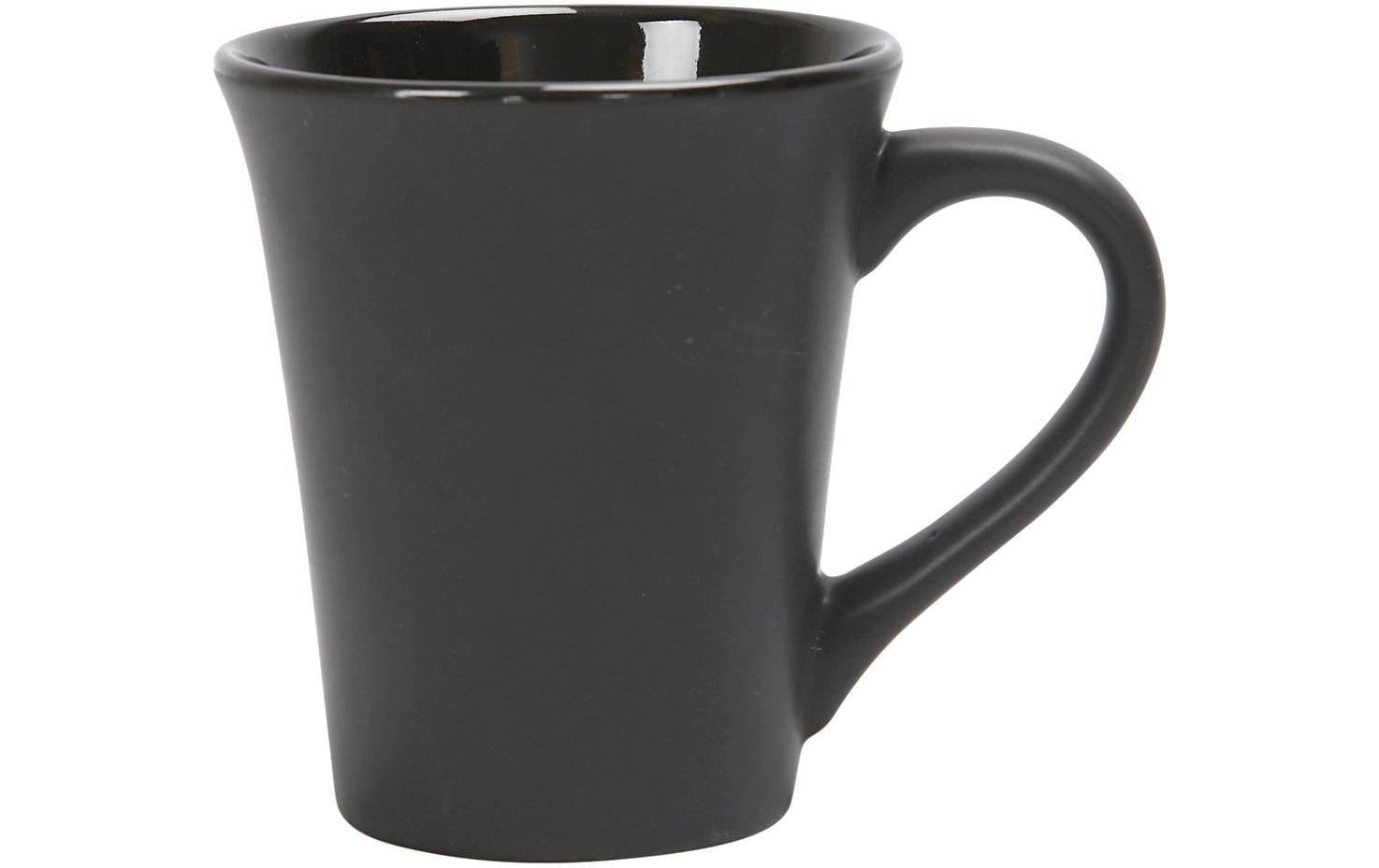 Creativ Company Tasse Schwarz, 1 Stück