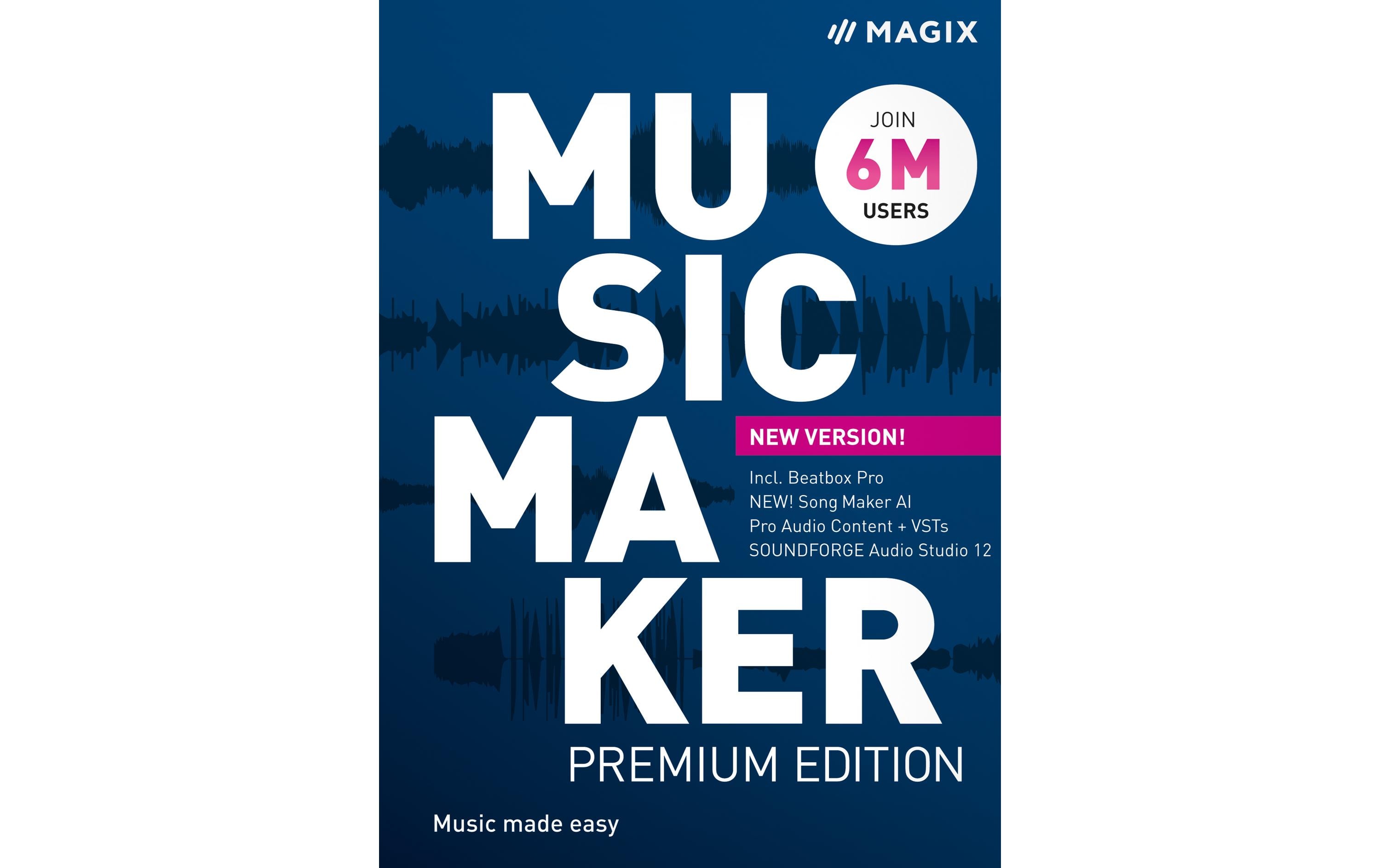 Magix Music Maker Premium 2022 Vollversion, Lizenz