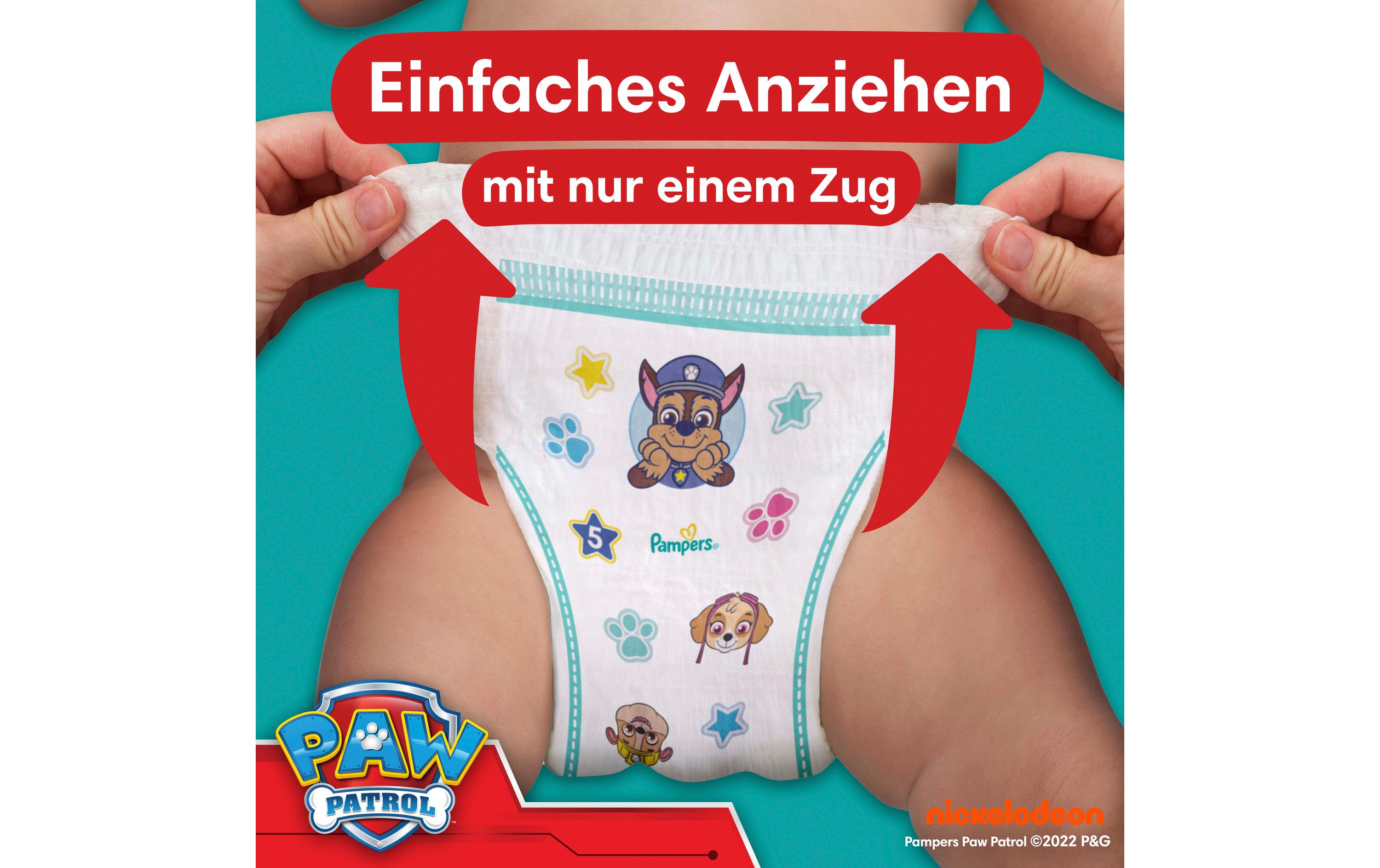 Pampers Windeln Baby Dry Pants Paw Patrol Extra Large Grösse 6