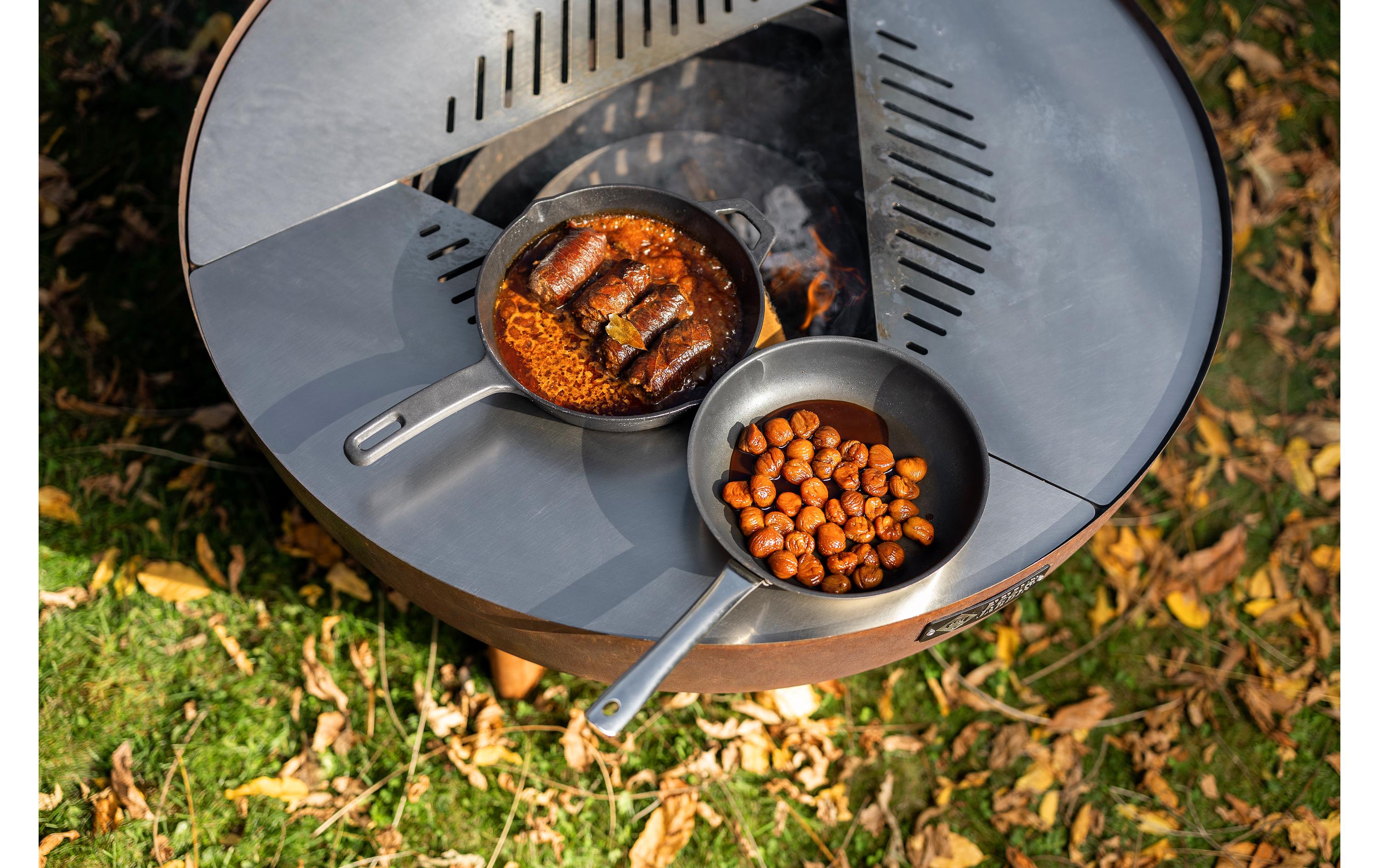 FEU DU JARDIN Feuerstelle Tria, Ø 98 cm, Rost