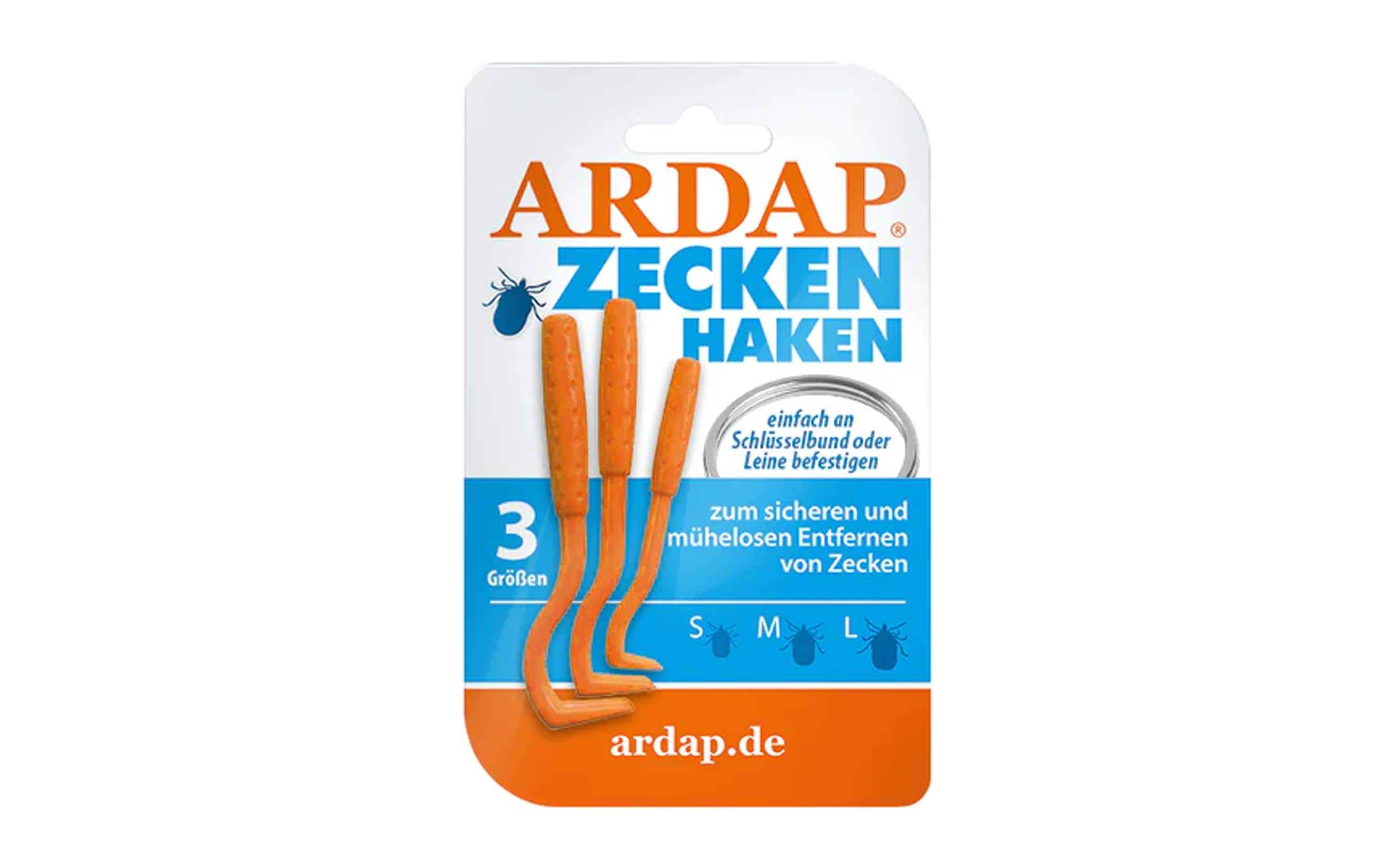 Ardap Zeckenhaken, 3er Set